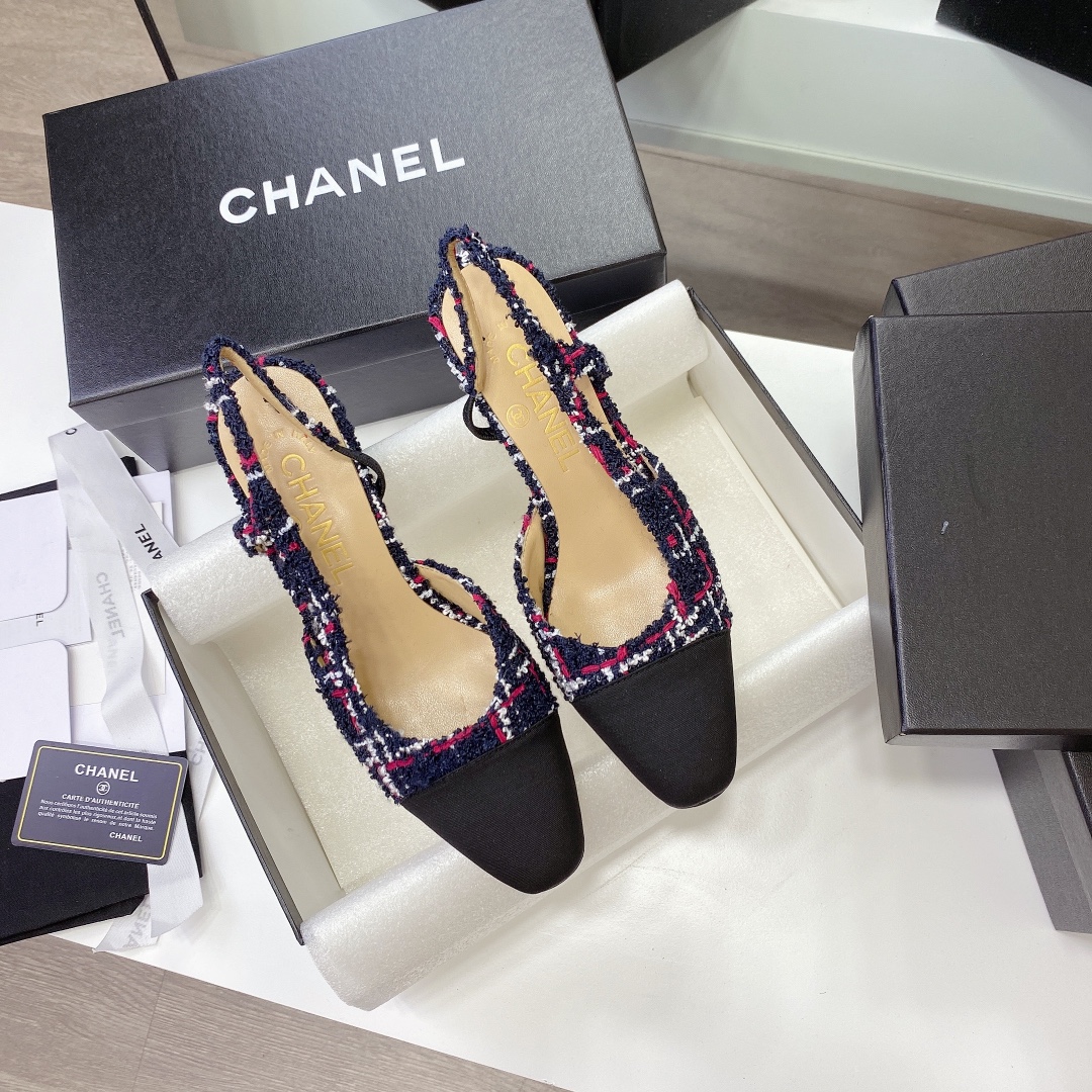 Chanel high heels