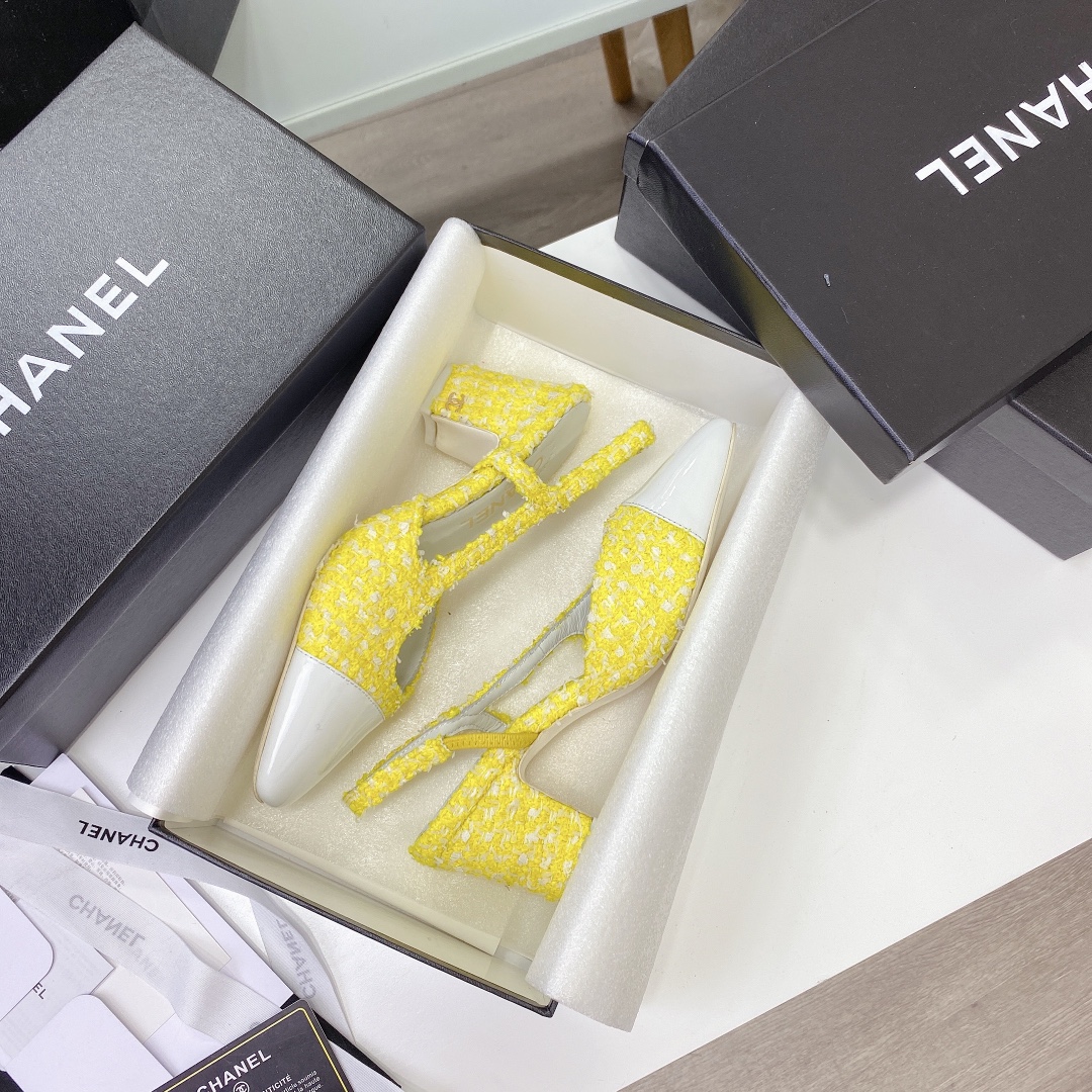 Chanel high heels