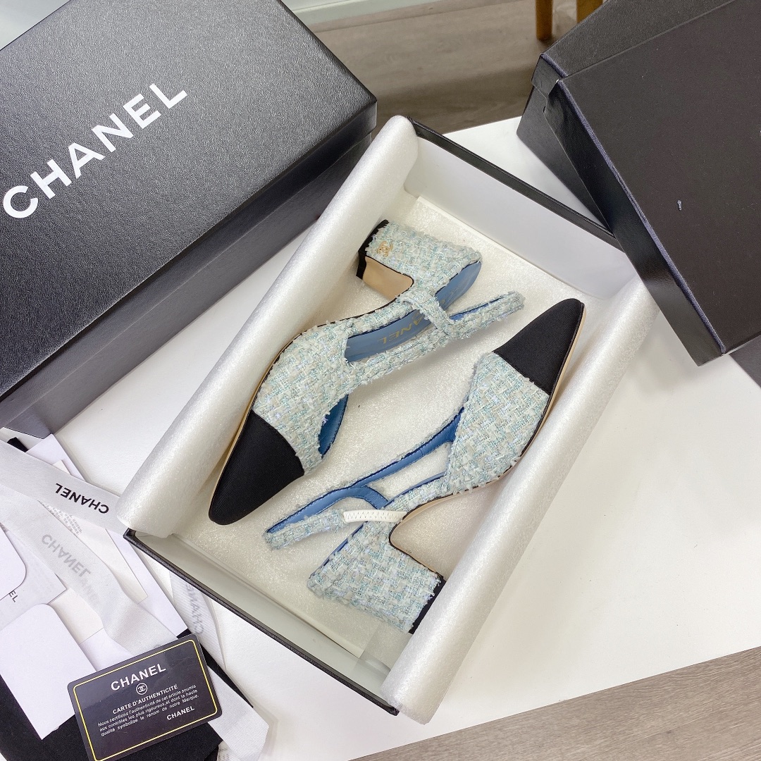Chanel high heels