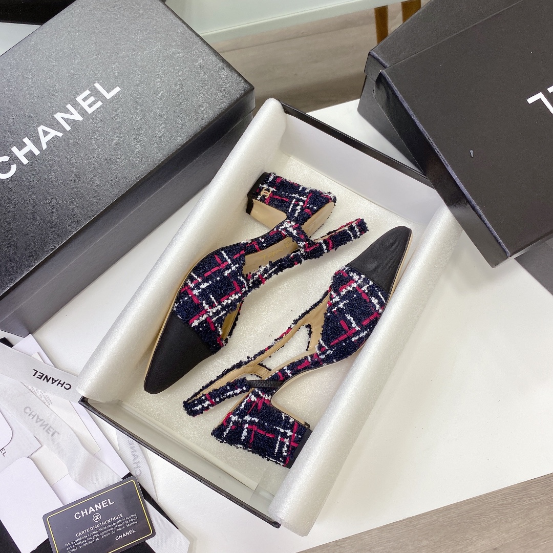 Chanel high heels
