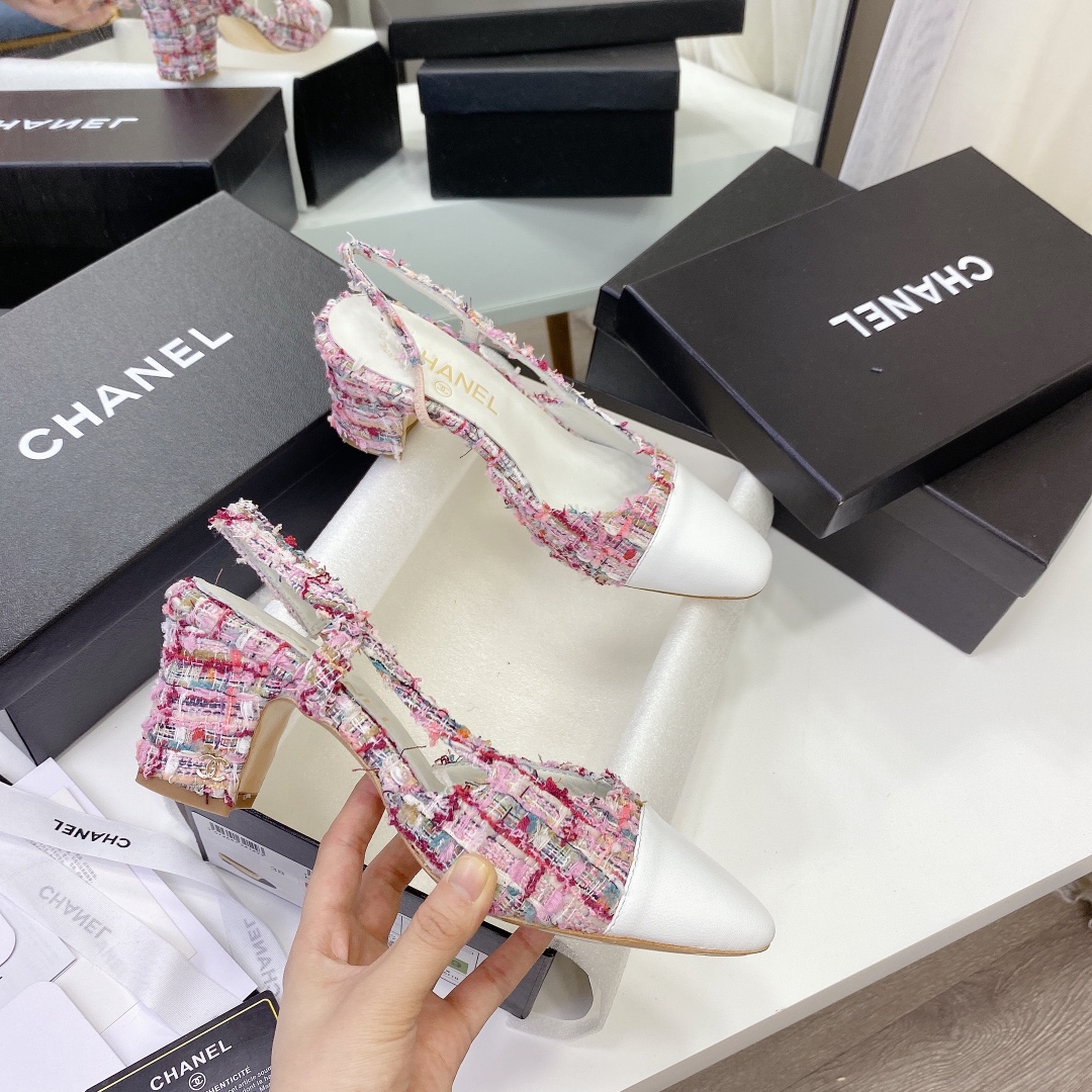 Chanel high heels