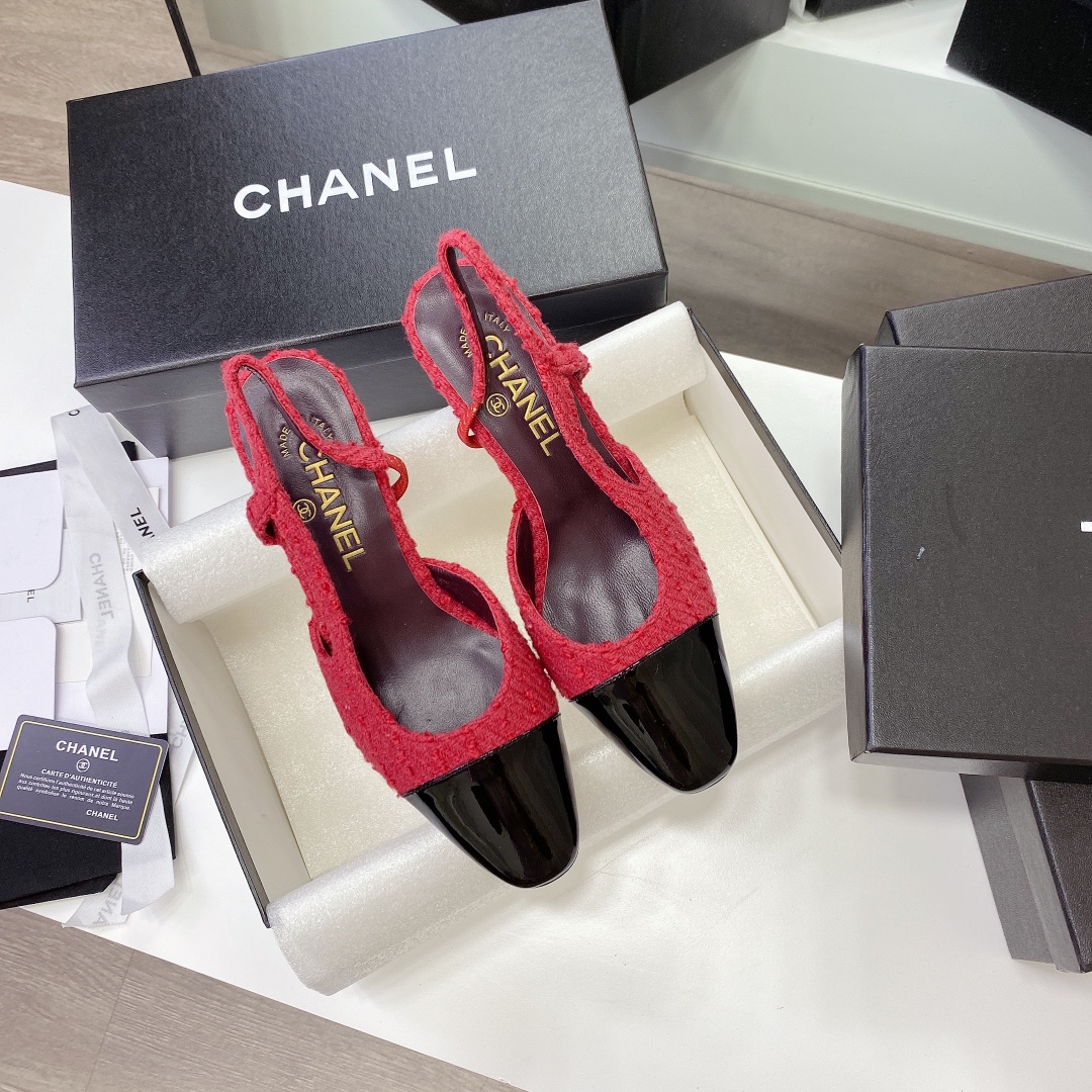Chanel high heels