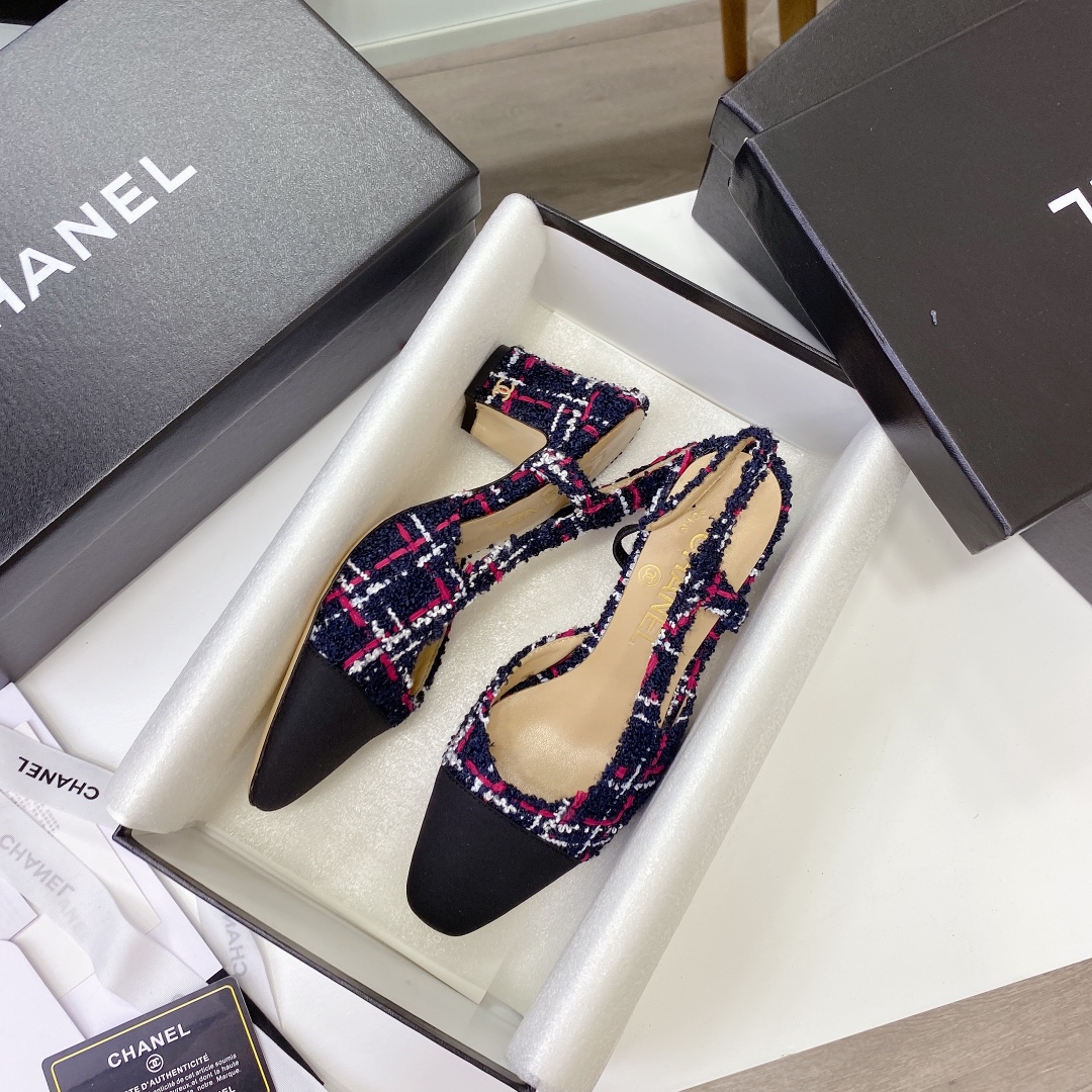 Chanel high heels