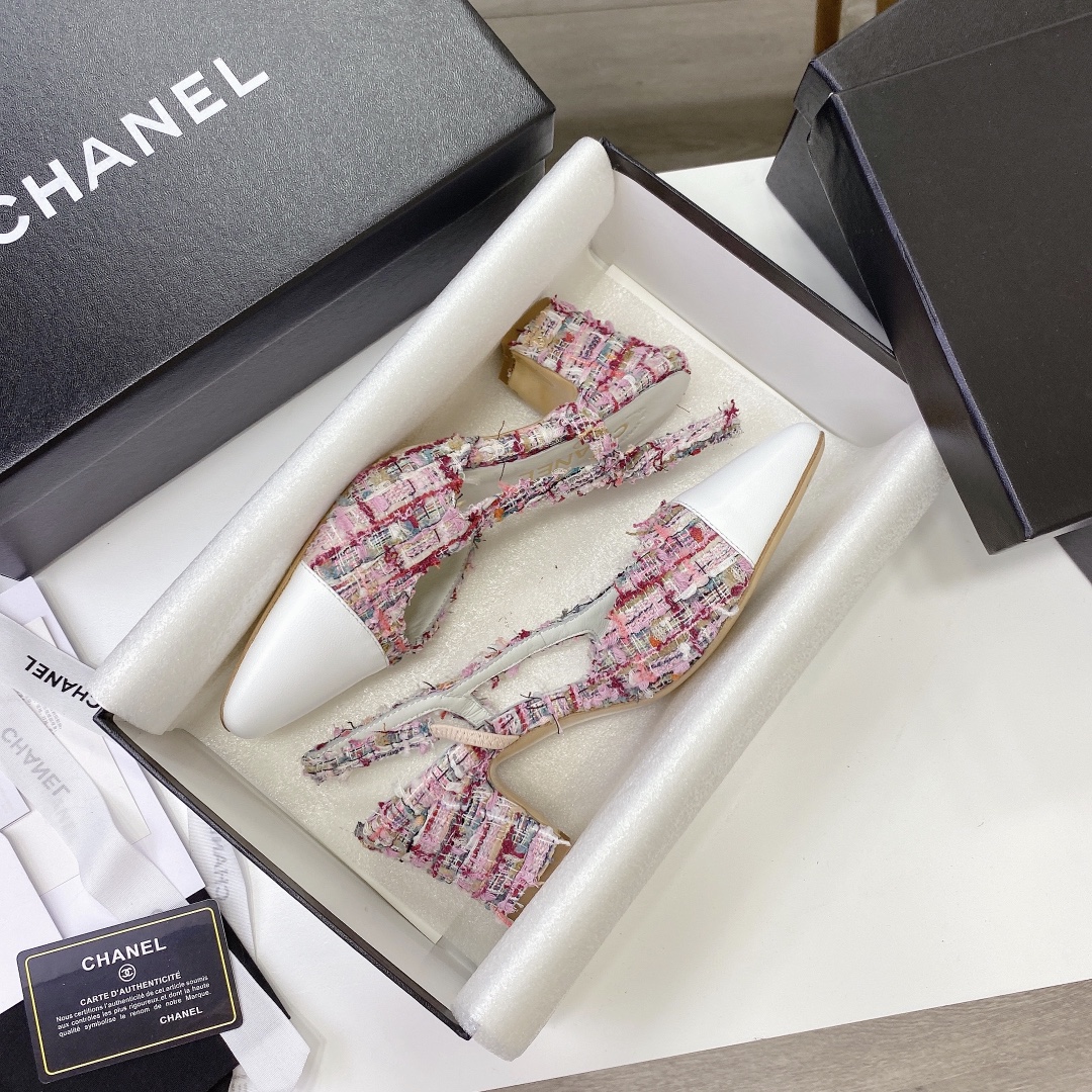 Chanel high heels