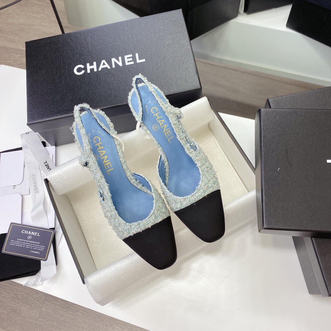 Chanel high heels