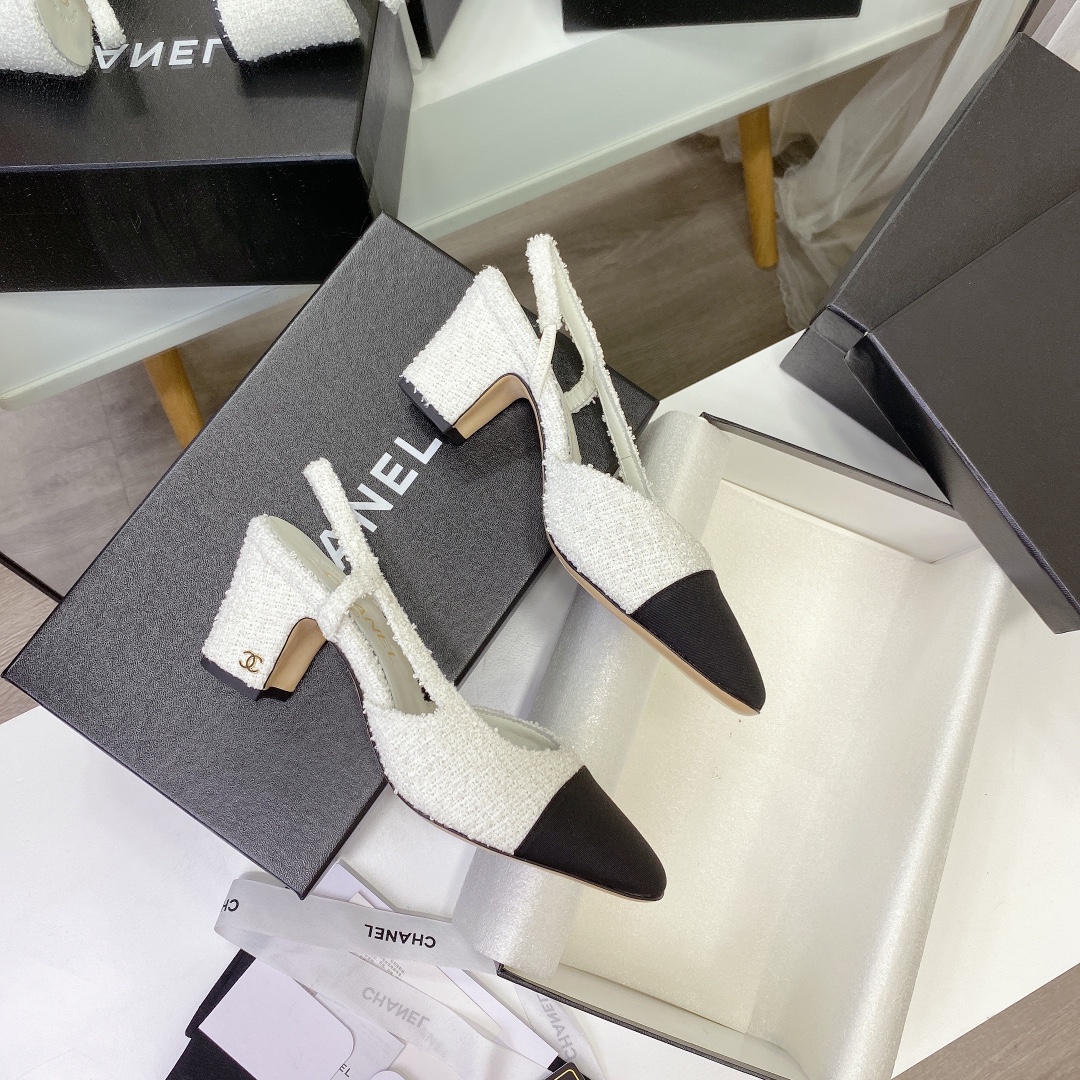 Chanel high heels