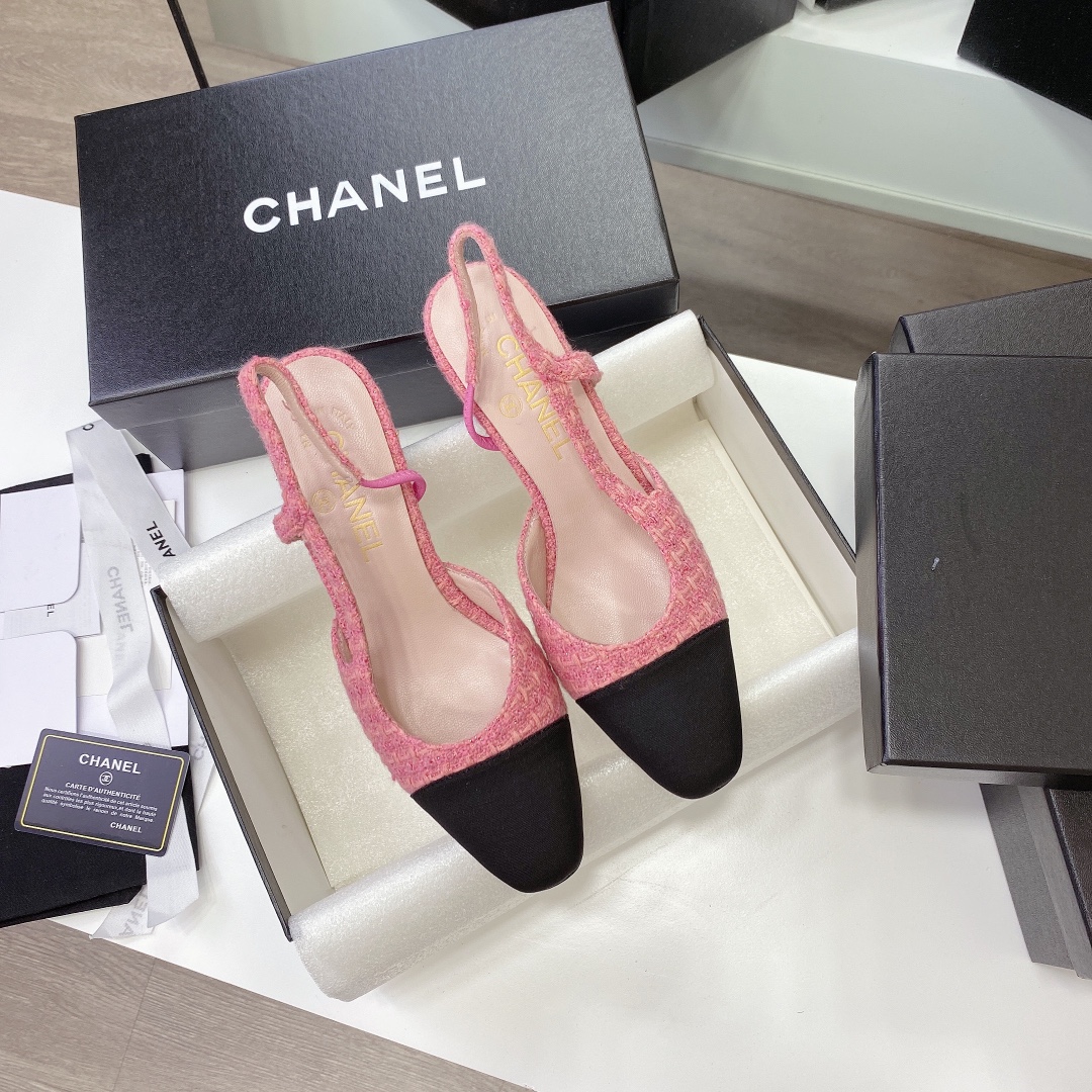Chanel high heels