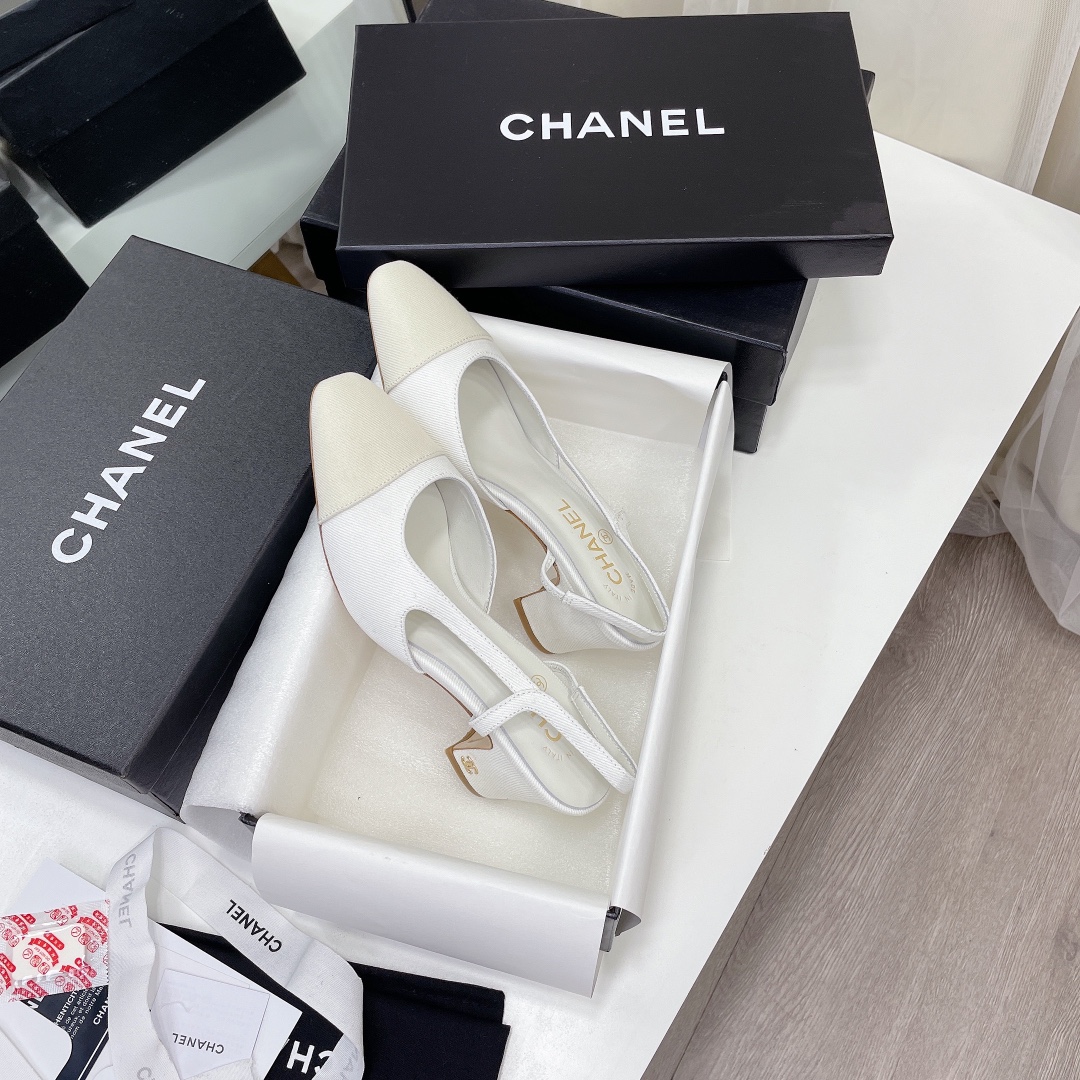 Chanel high heels