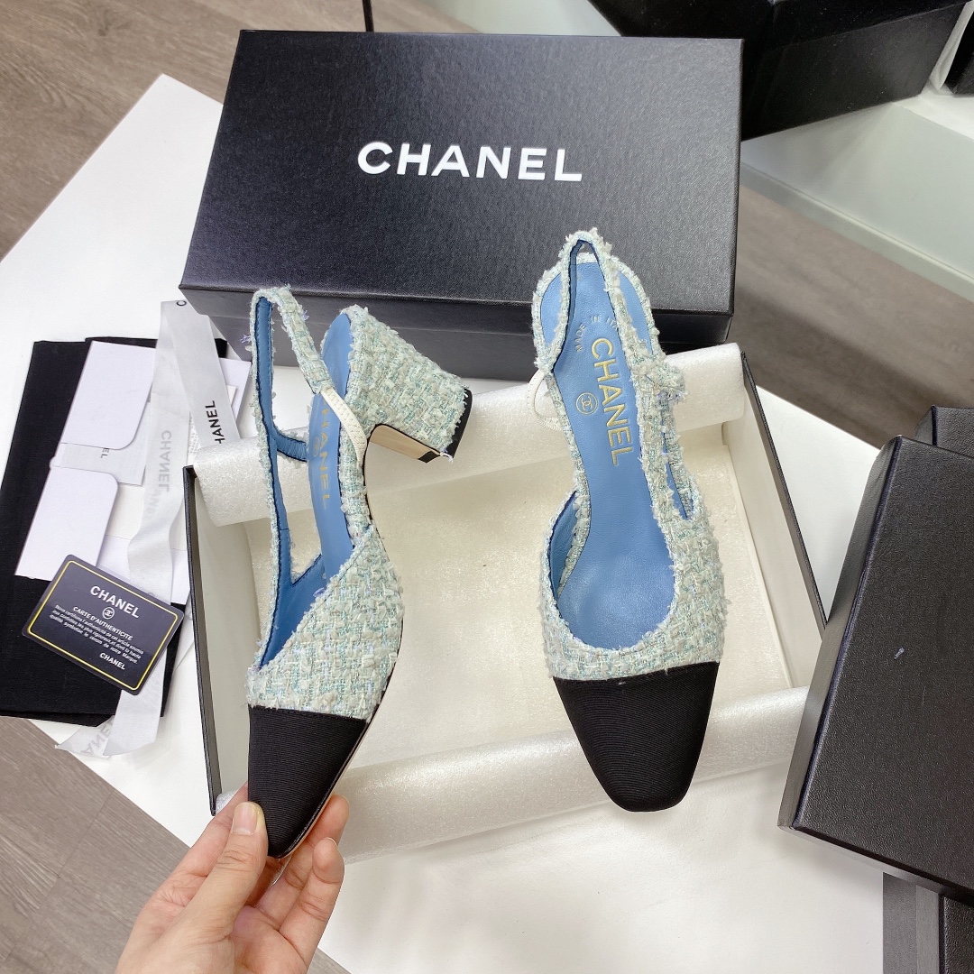 Chanel high heels