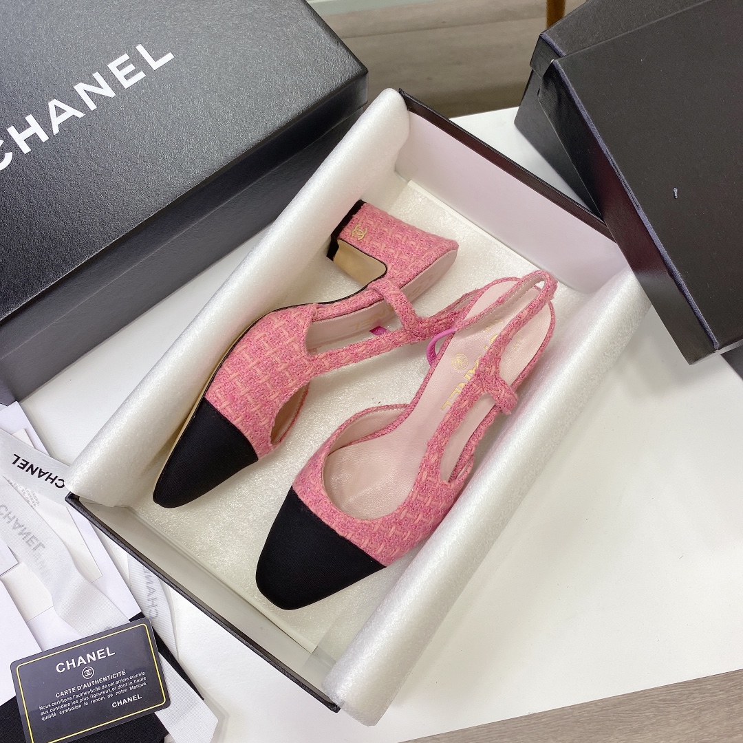 Chanel high heels