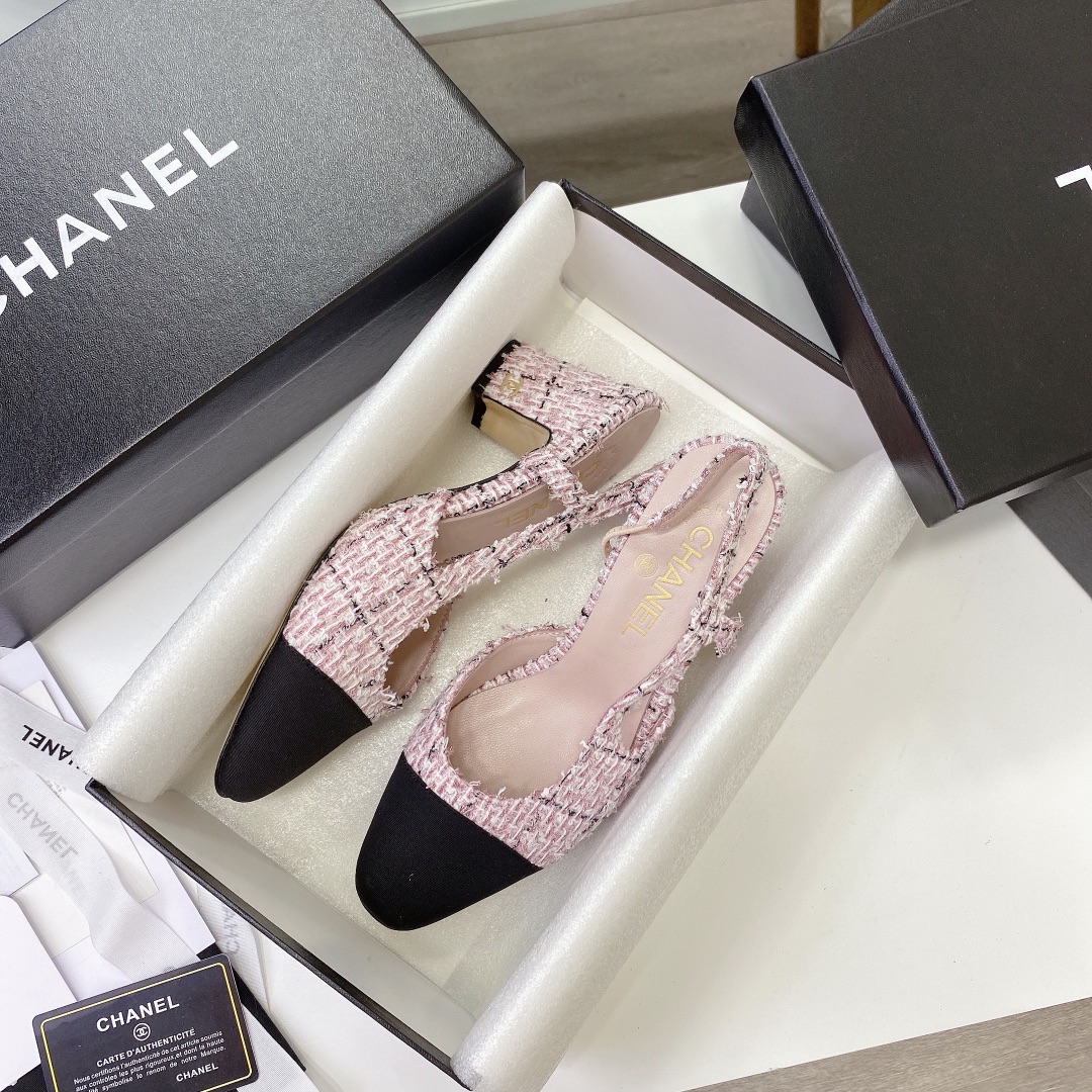 Chanel high heels
