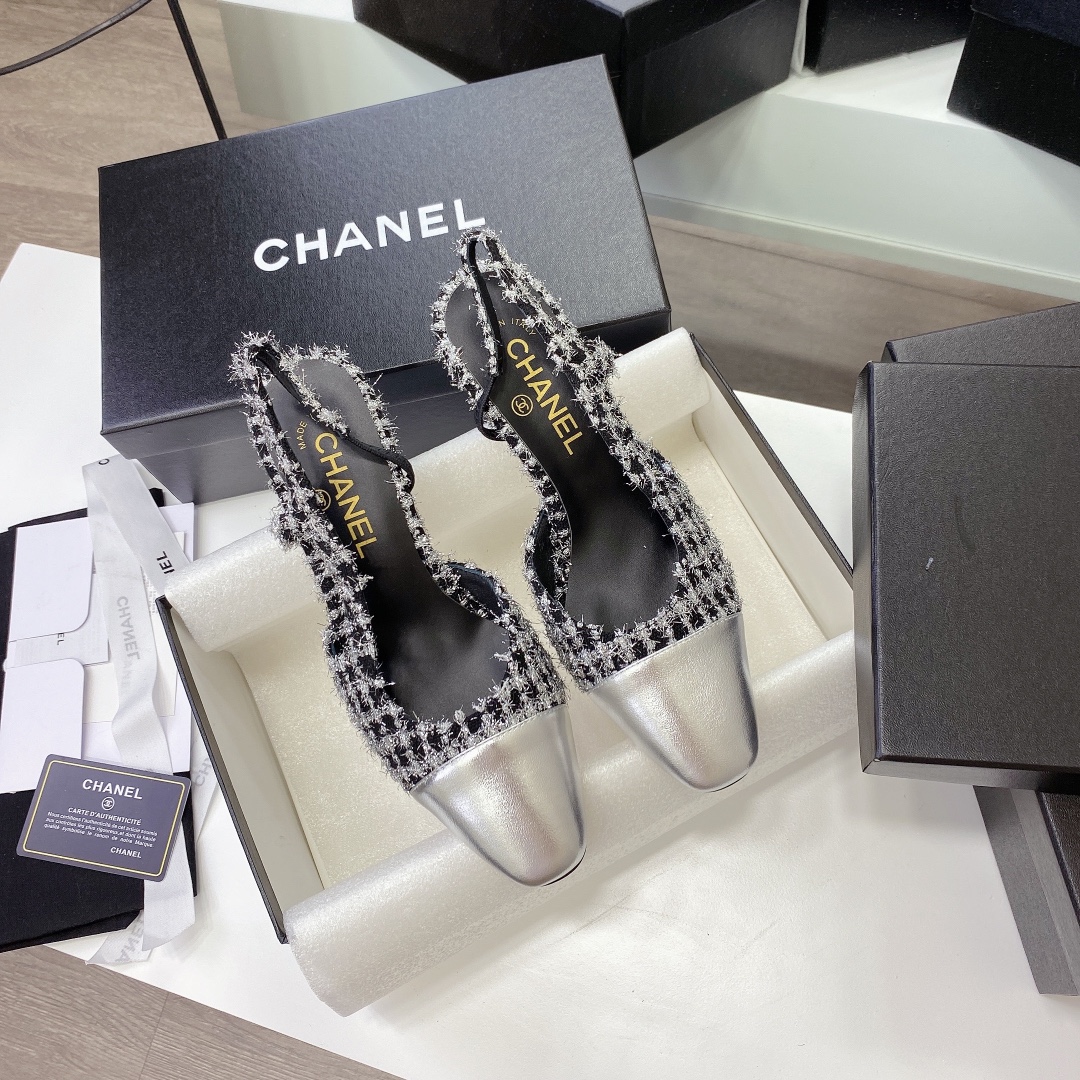 Chanel high heels