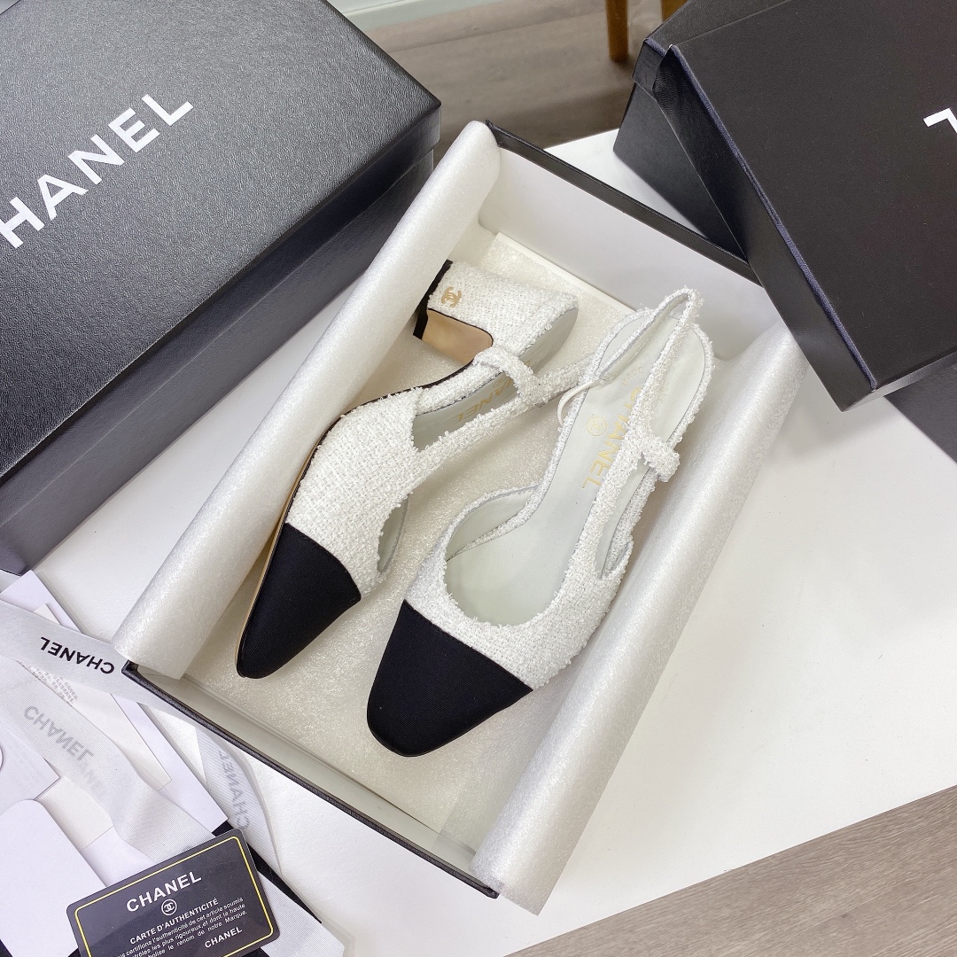 Chanel high heels