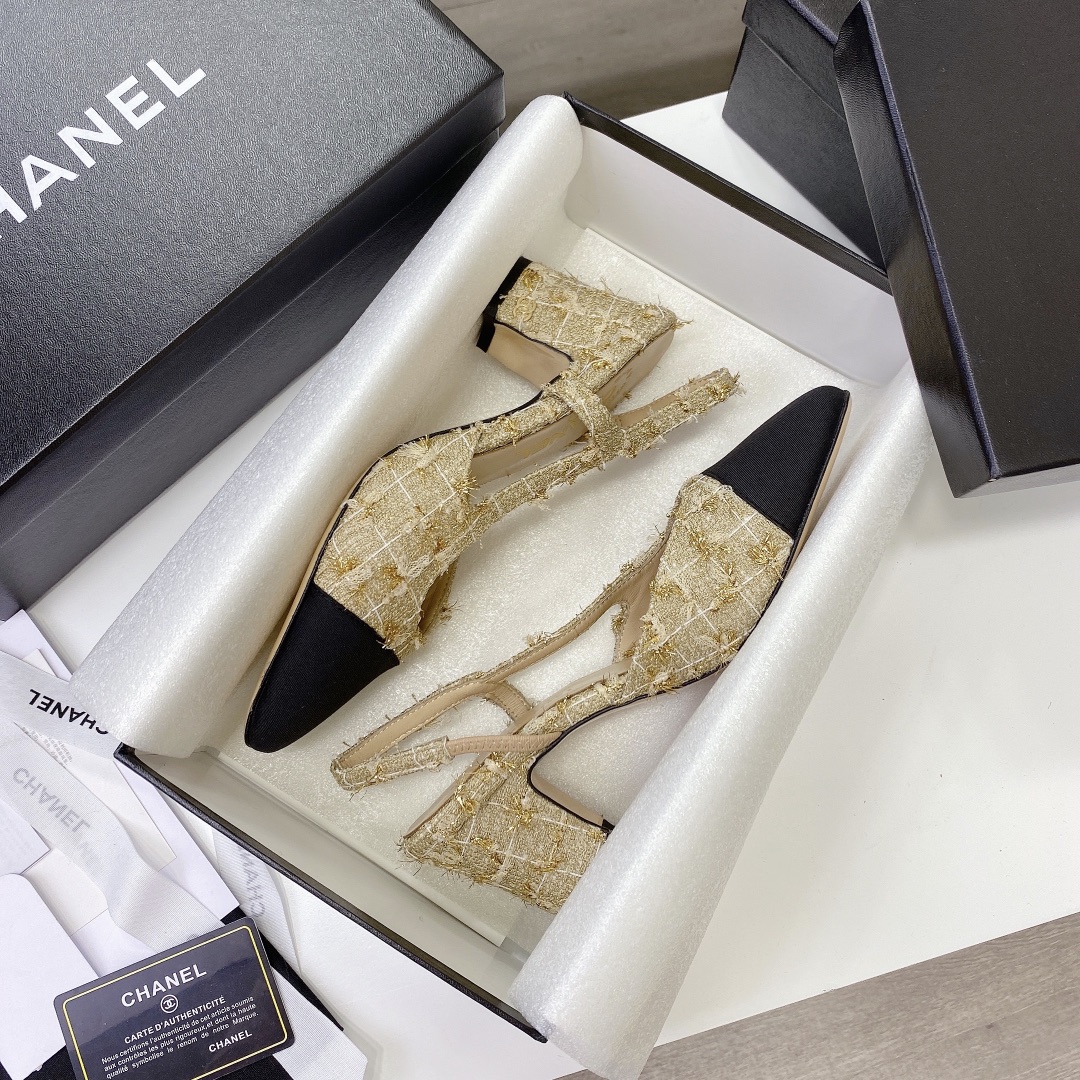Chanel high heels