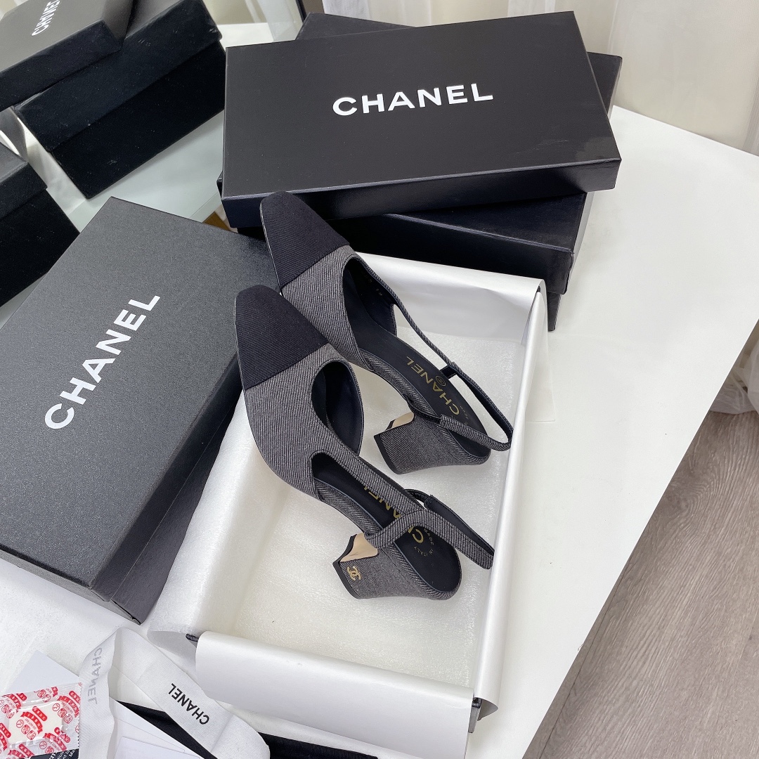 Chanel high heels