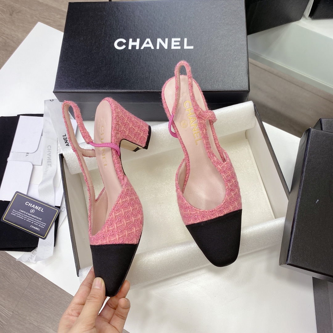 Chanel high heels
