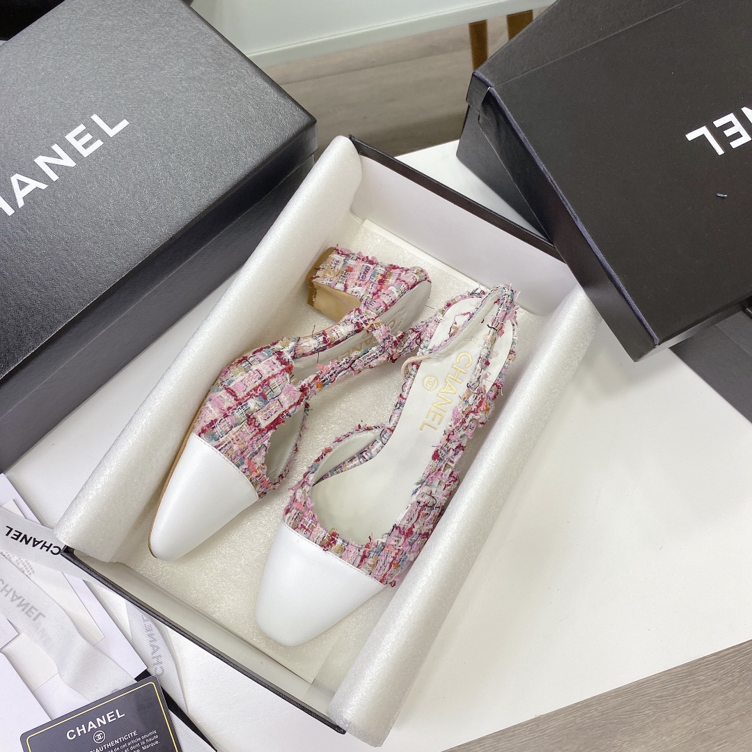 Chanel high heels