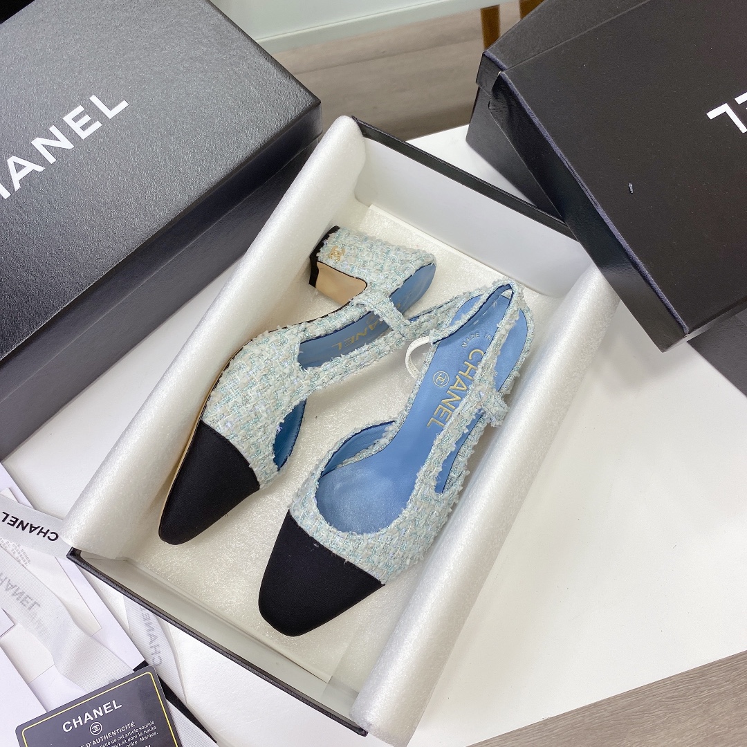Chanel high heels