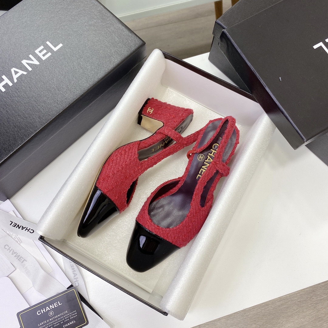 Chanel high heels