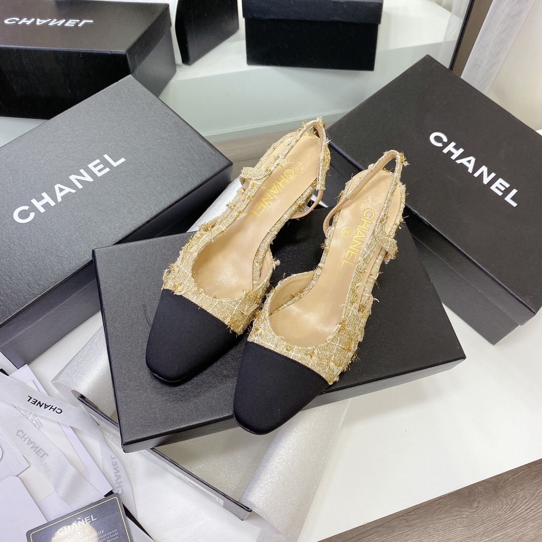 Chanel high heels