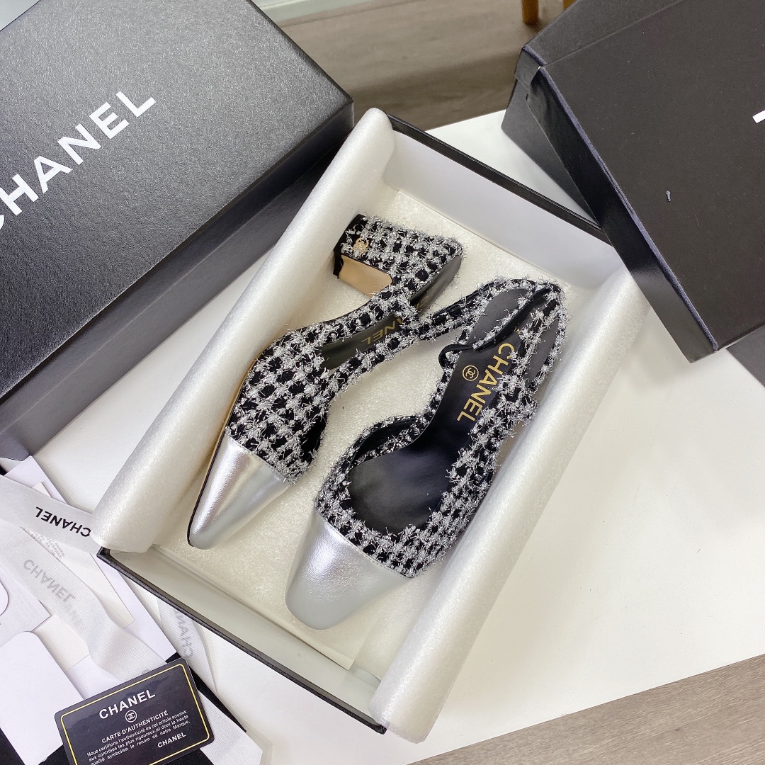 Chanel high heels