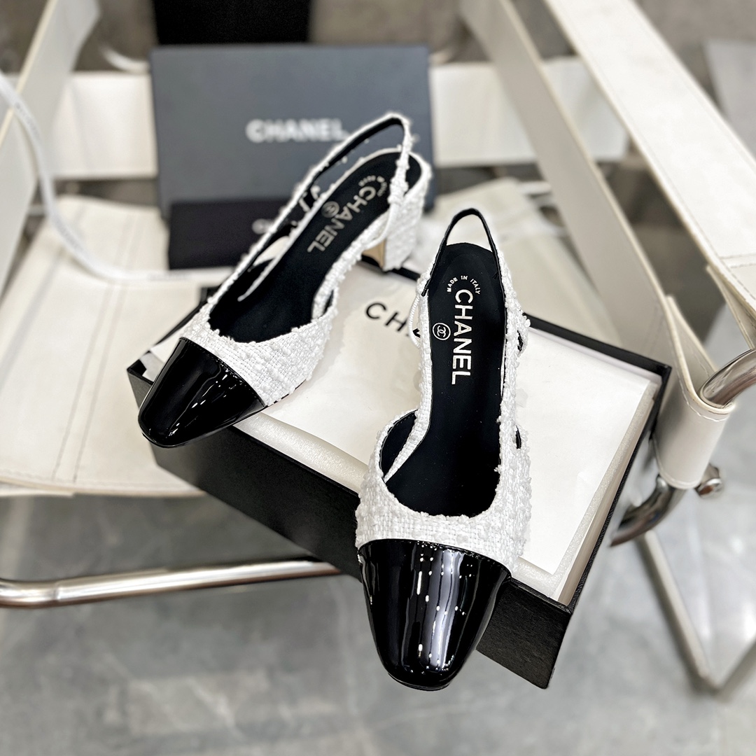 Chanel high heels