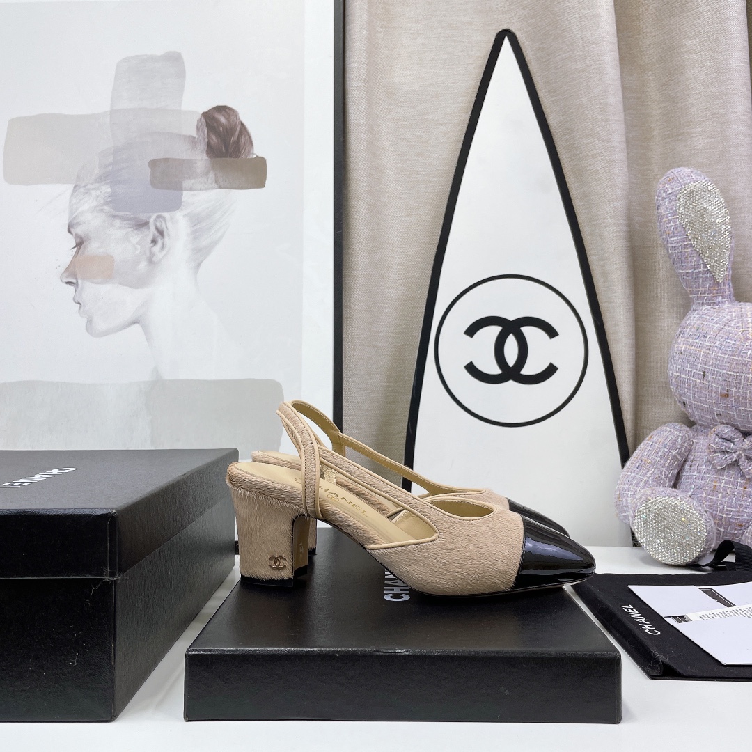 Chanel high heels