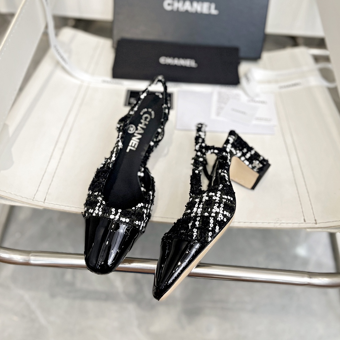 Chanel high heels