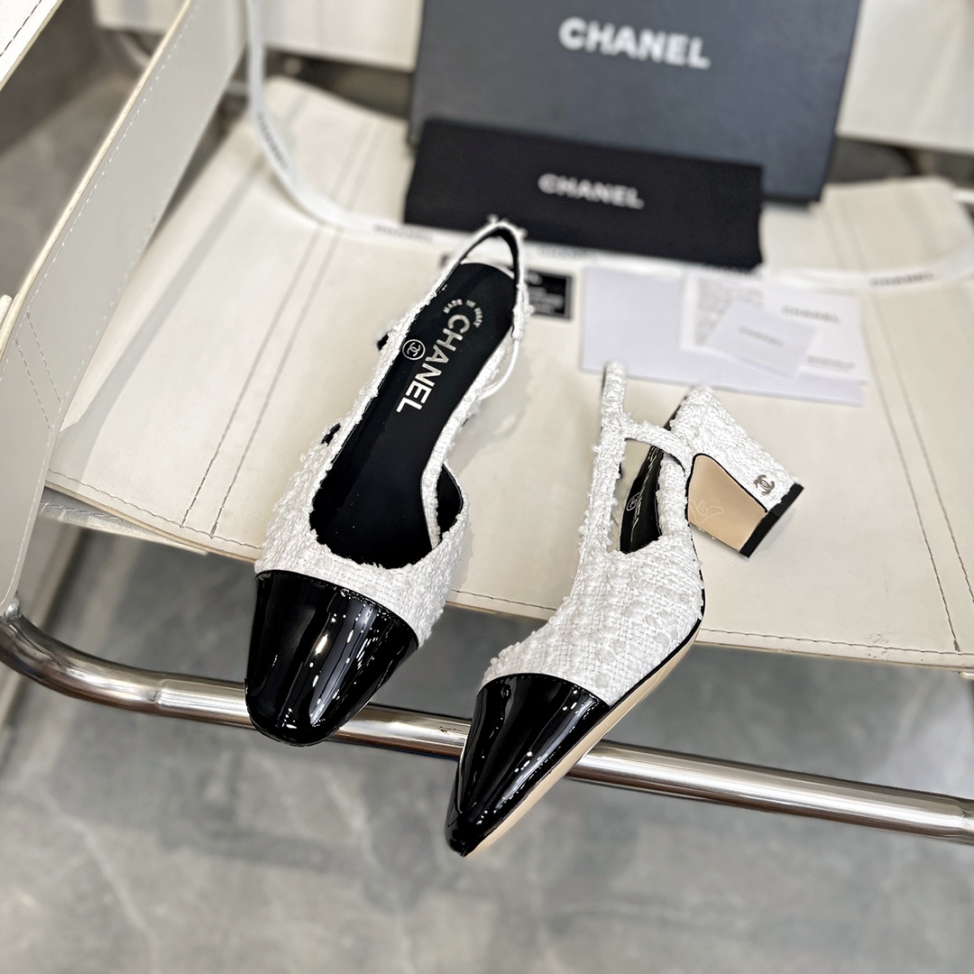 Chanel high heels