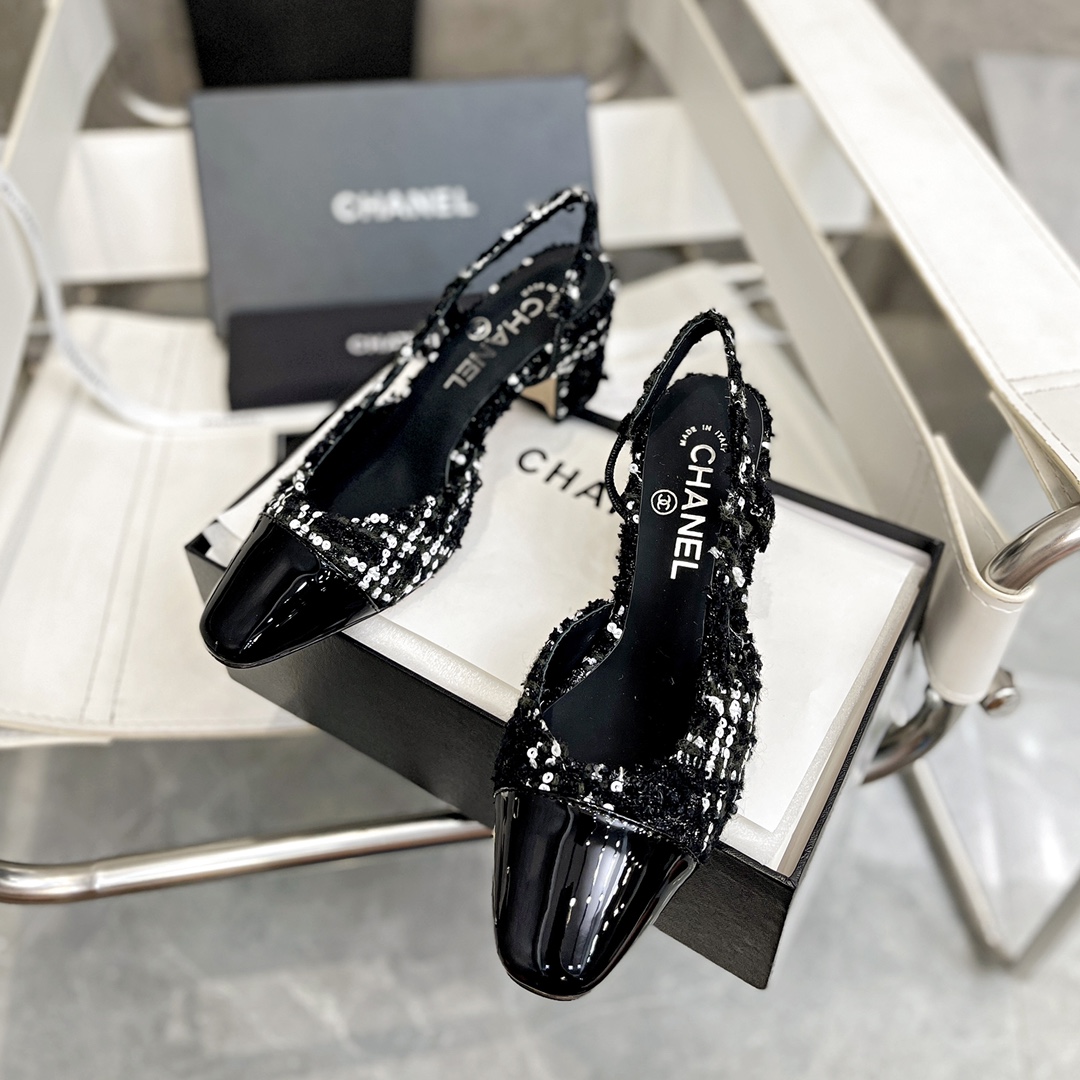 Chanel high heels
