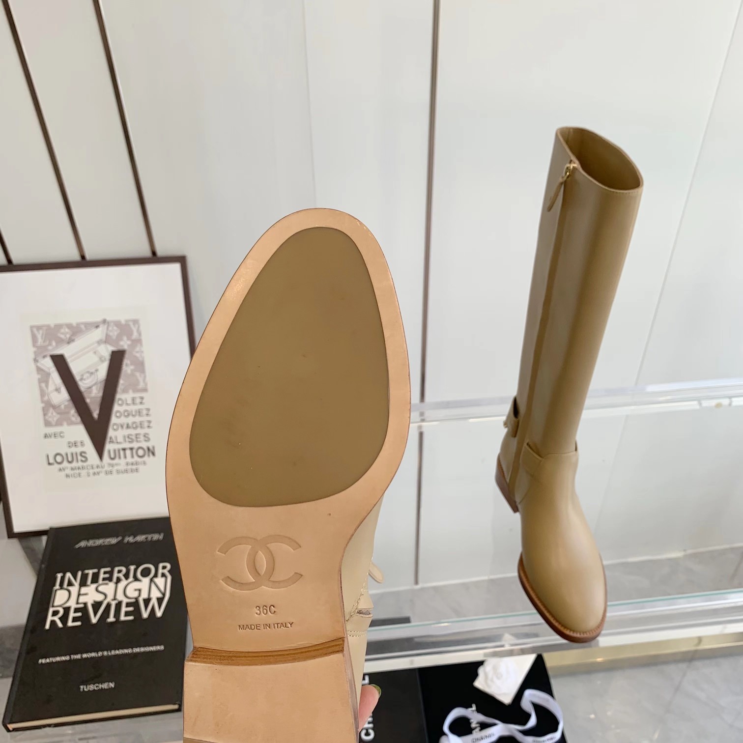 Chanel boots