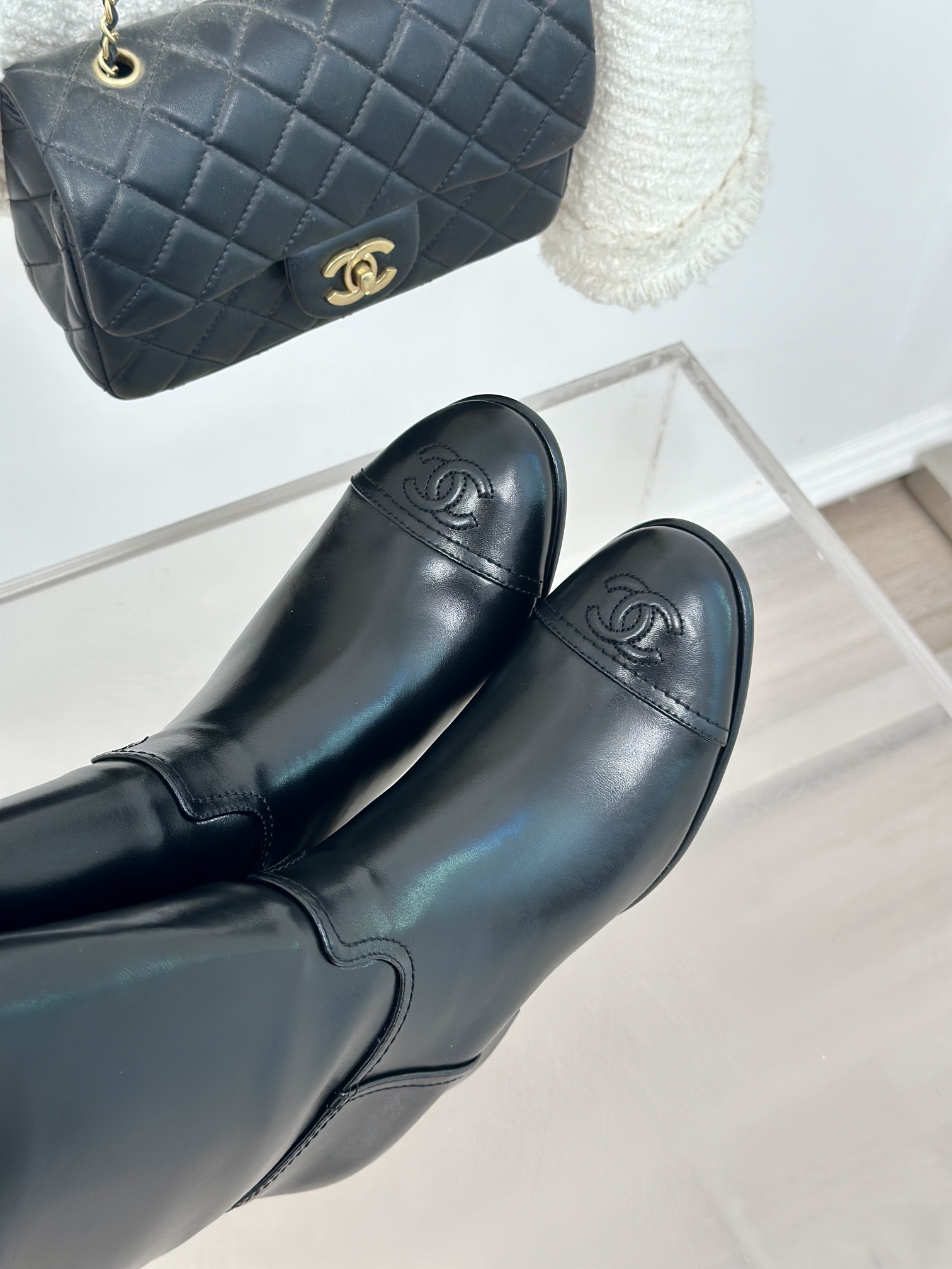 Chanel boots