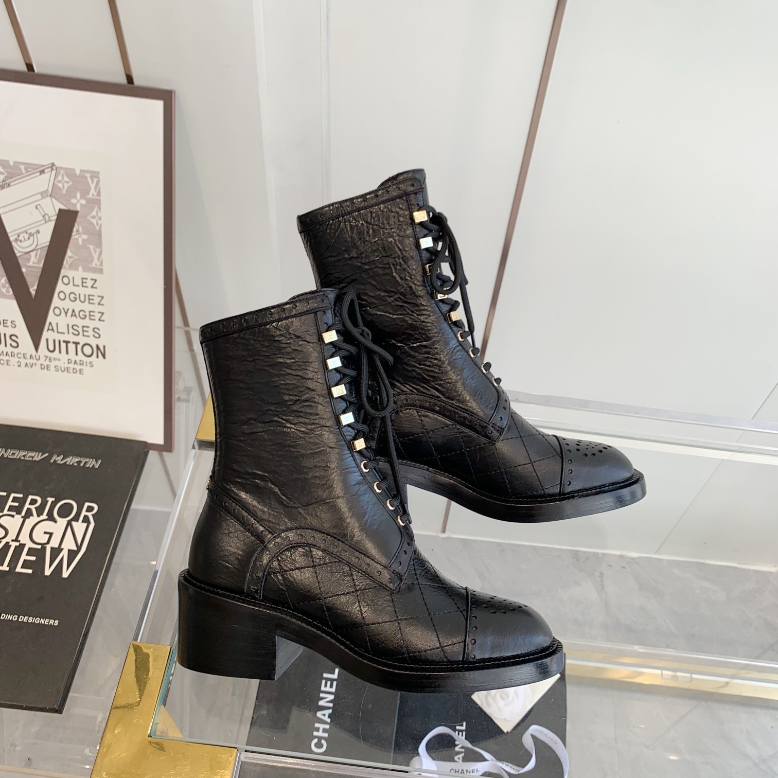 Chanel boots