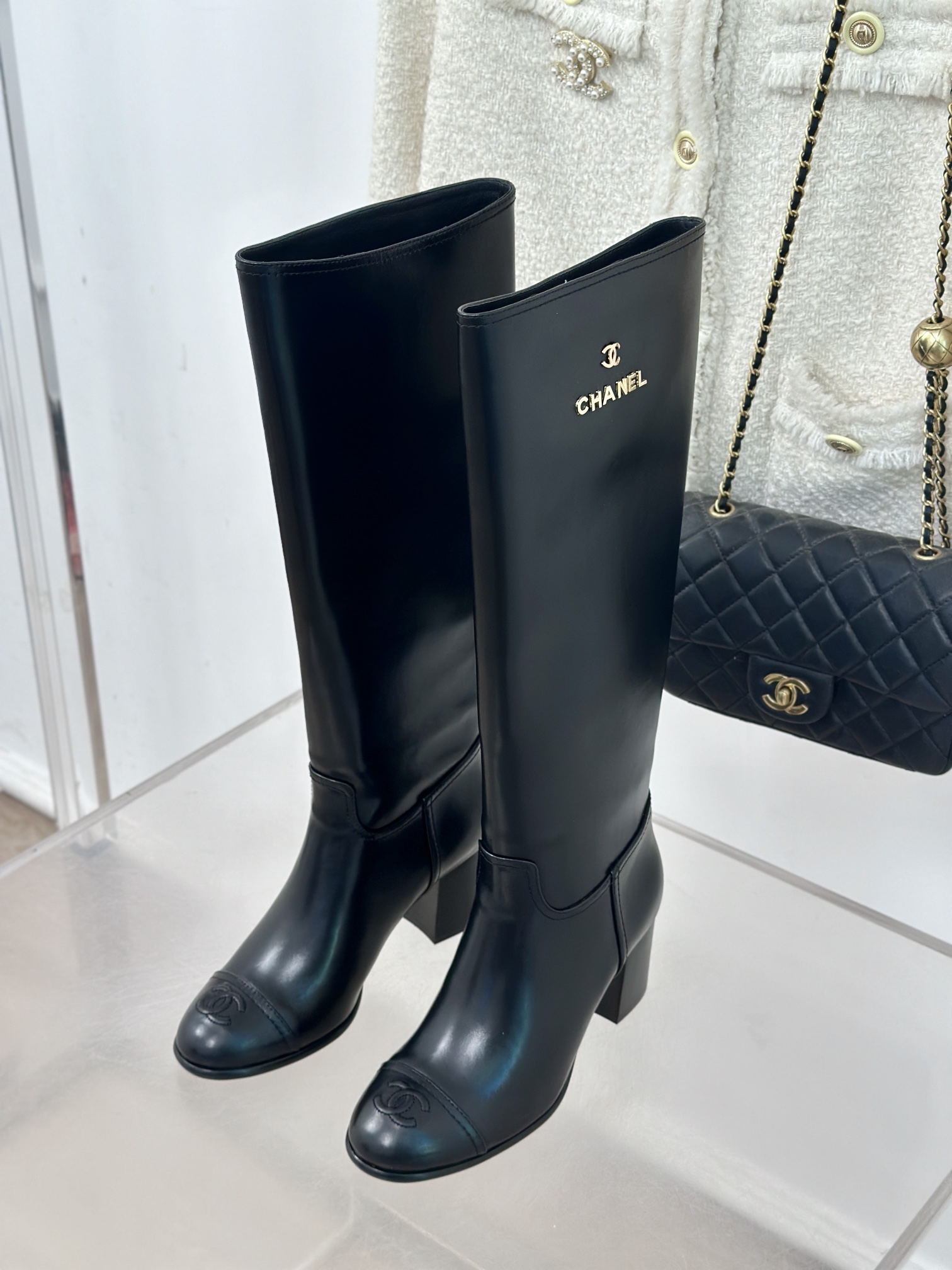 Chanel boots