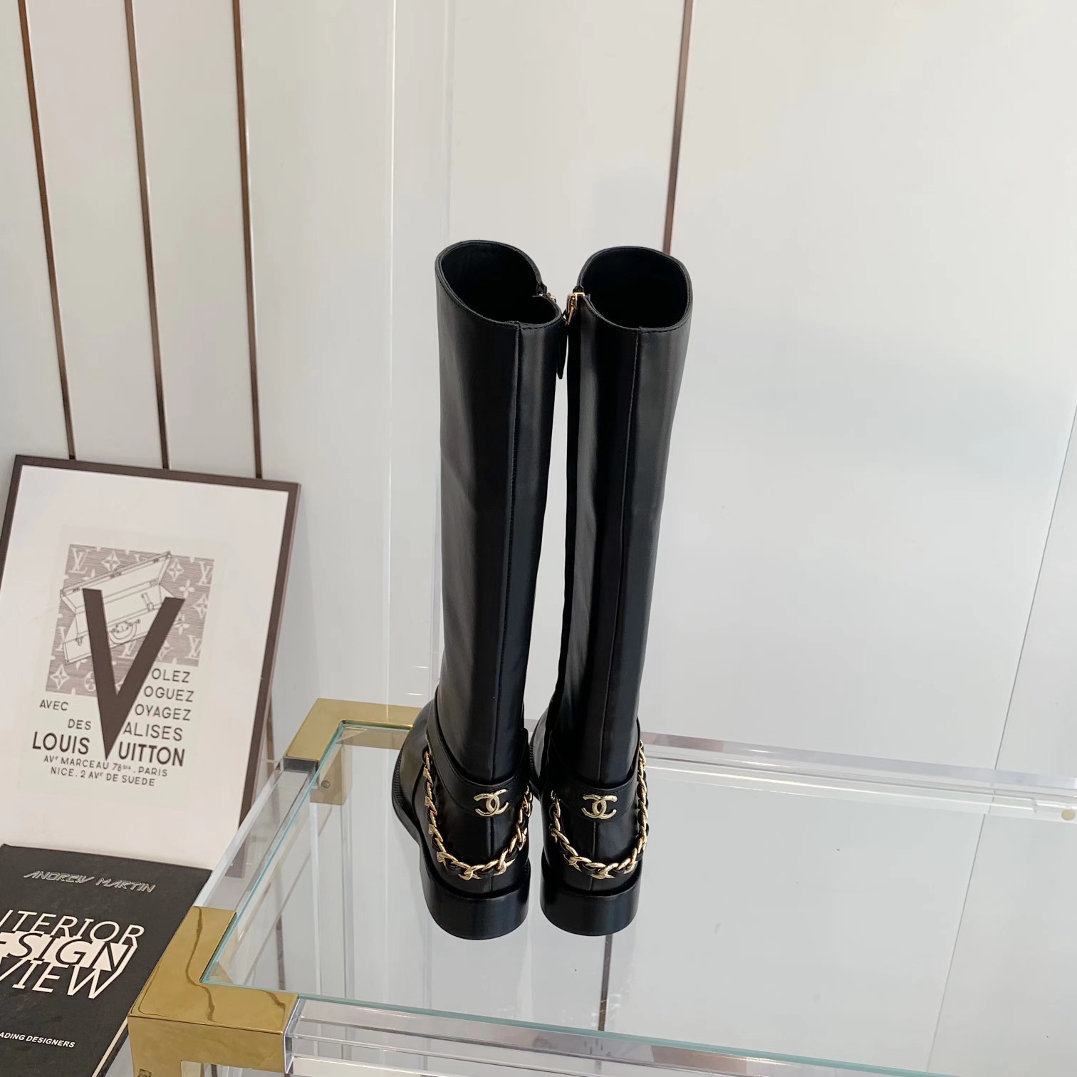 Chanel boots