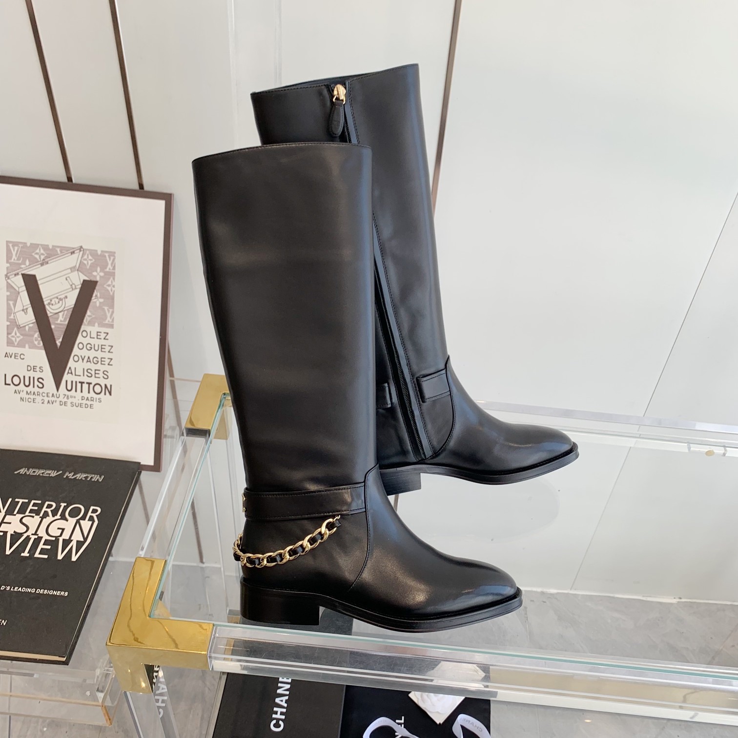 Chanel boots