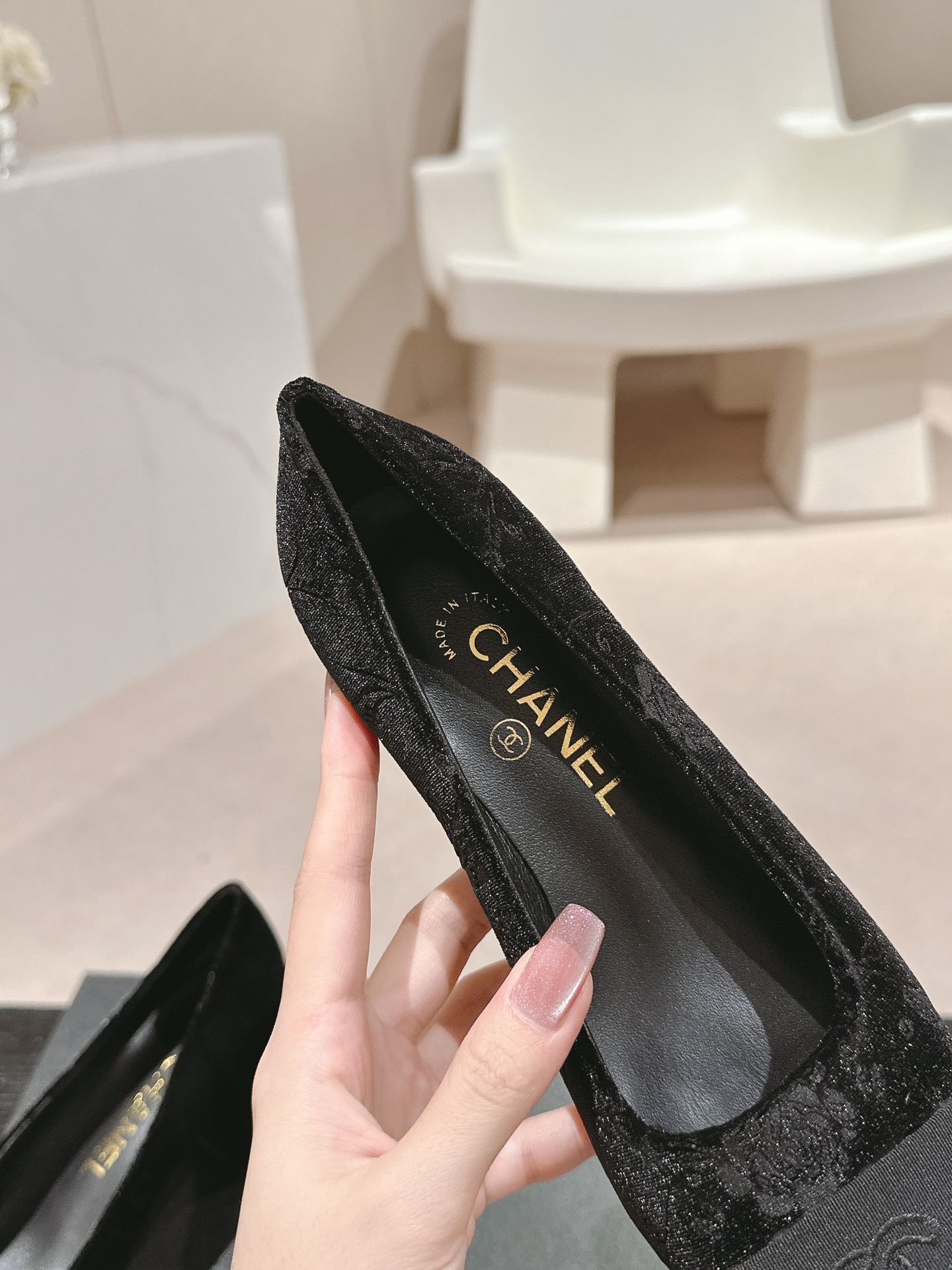 Chanel high heels