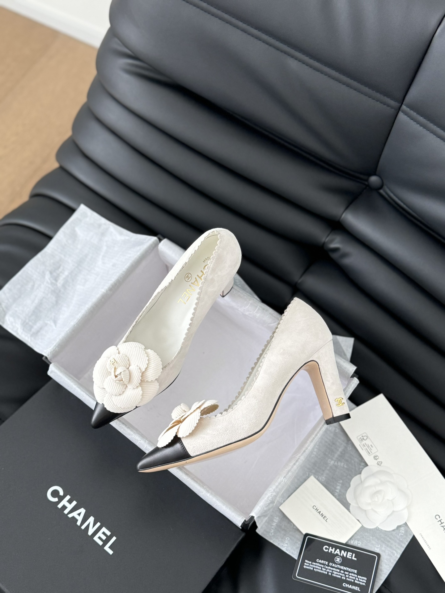 Chanel high heels