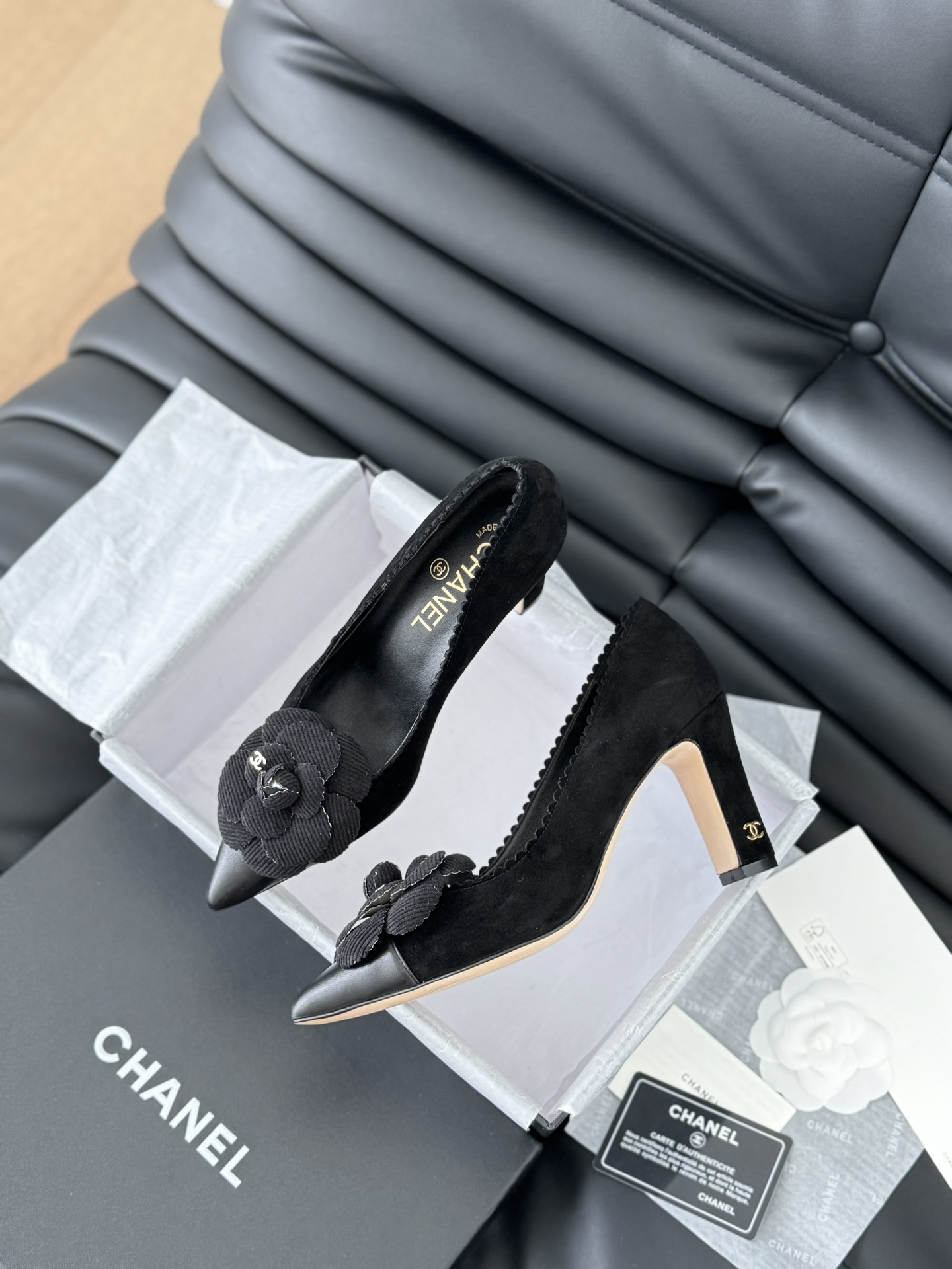 Chanel high heels