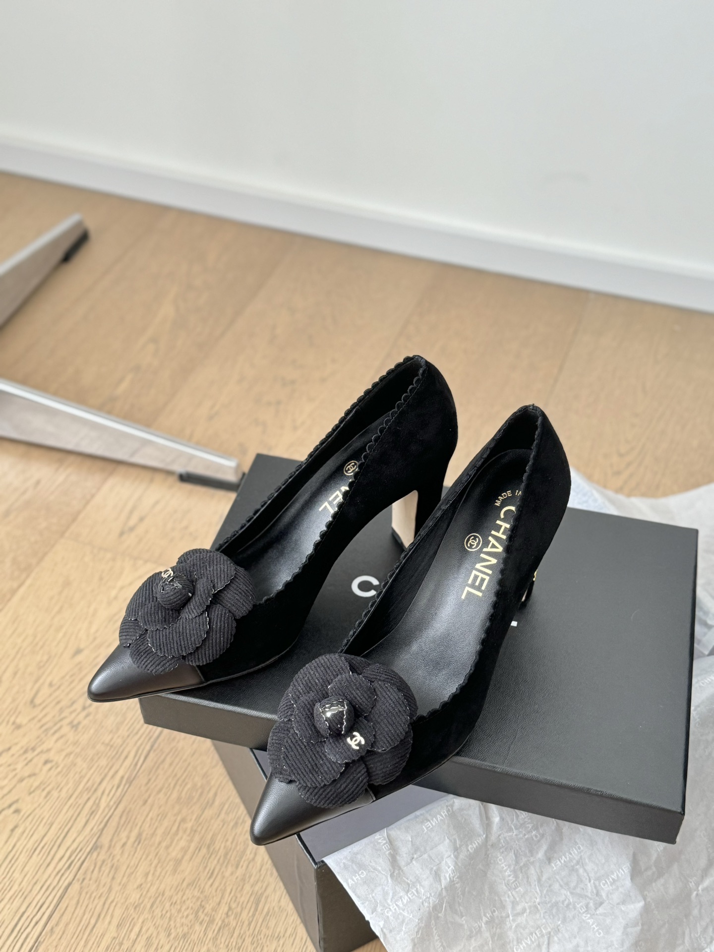 Chanel high heels
