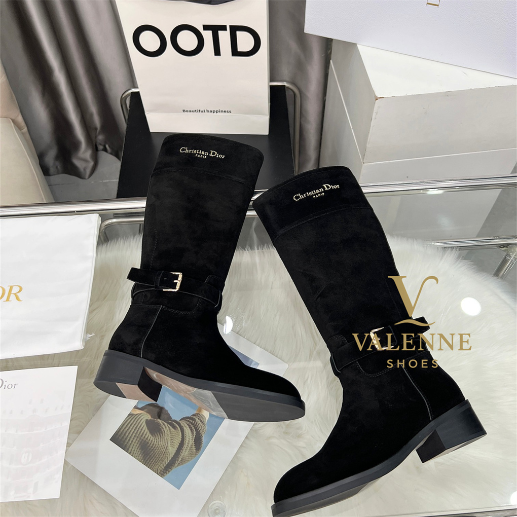 Dior Vintage-inspired British Brogue Knight Boots