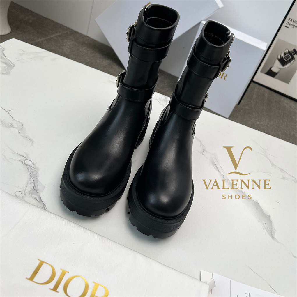 Dior British Brogue Ankle Boots