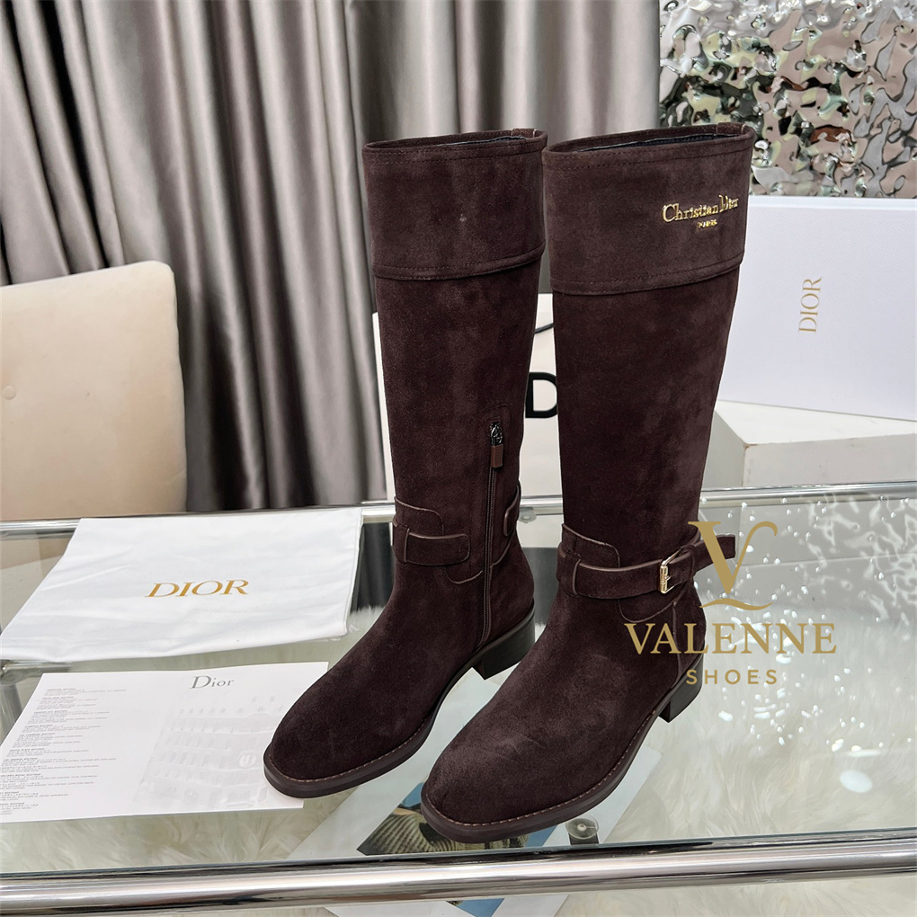 Dior Vintage-inspired British Brogue Knight Boots