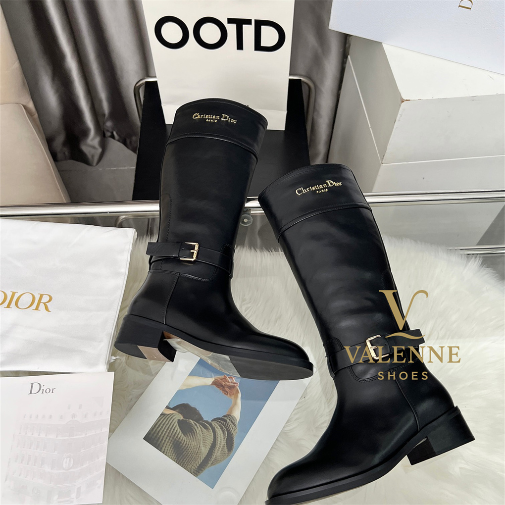 Dior Vintage-inspired British Brogue Knight Boots