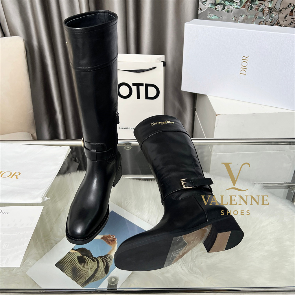 Dior Vintage-inspired British Brogue Knight Boots