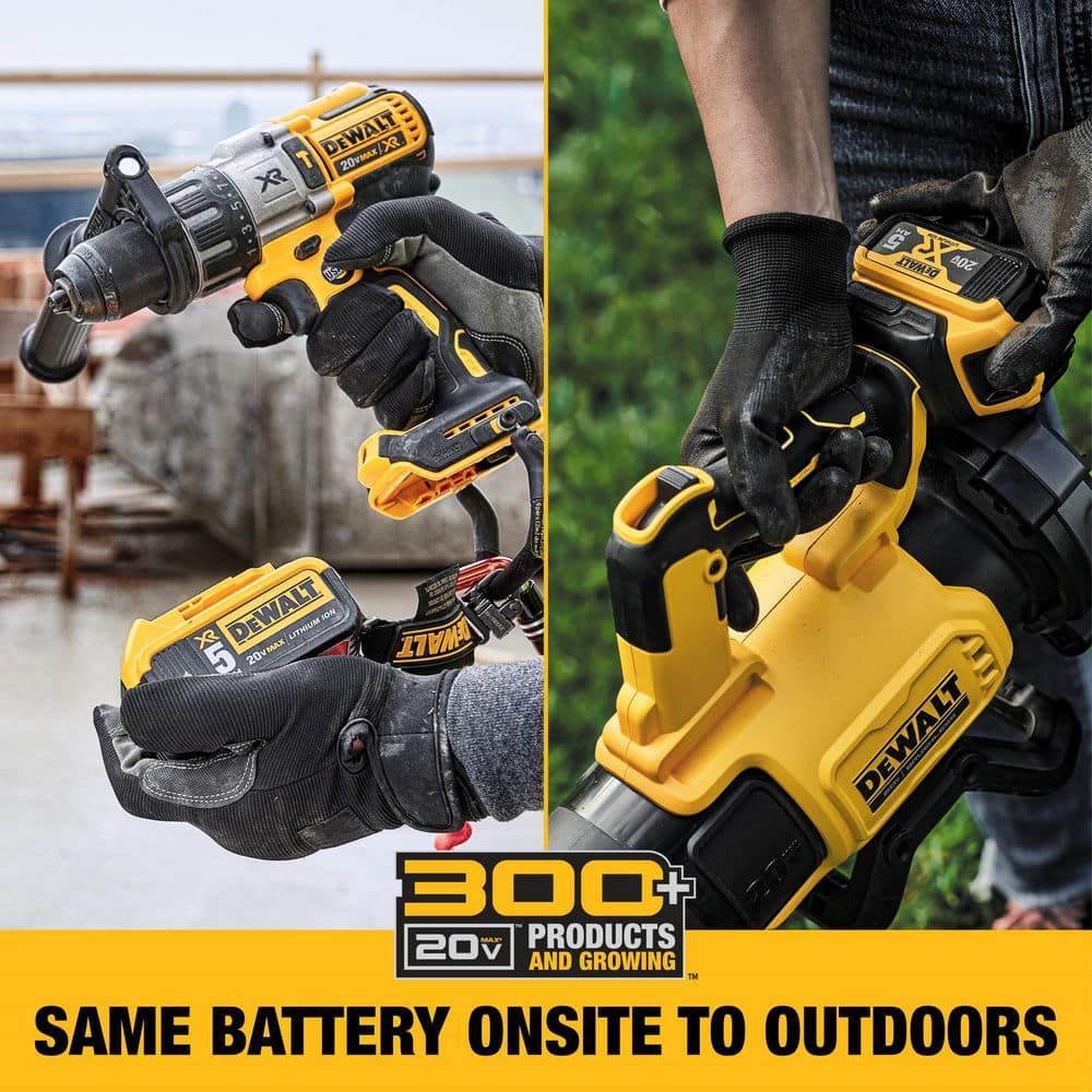 DEWALT 20V MAX Cordless Battery Powered String Trimmer & Leaf Blower