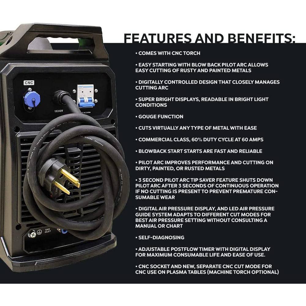 PowerPlasma 100 Amp Plasma Cutter CNC System