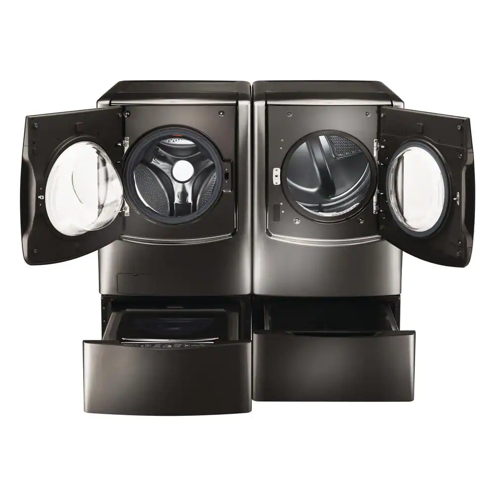 29 in. 1.0 cu. ft. SideKick Pedestal Front Load Washer w/TWINWash