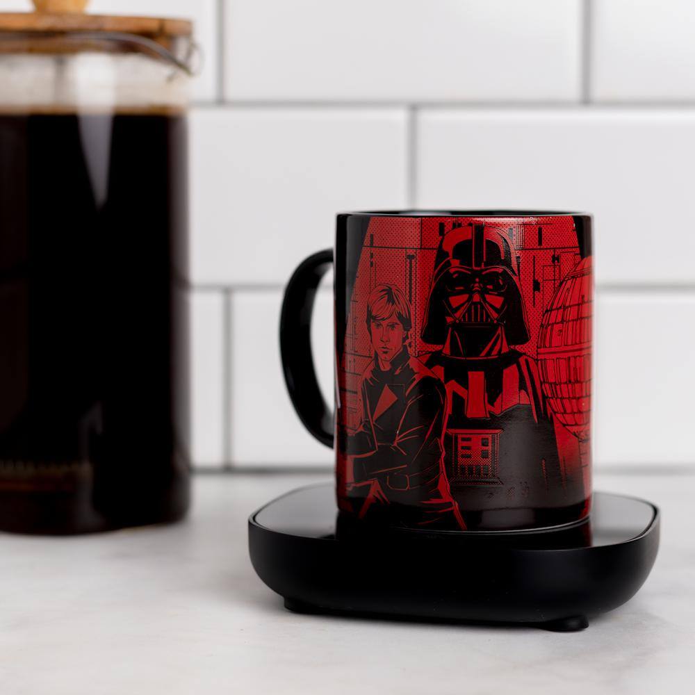 Star Wars 'Return of The Jedi' 40th Anniversary Black SingleCup Coffee Mug with Mug Warmer for
