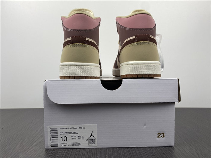 jordan1 mid se dark pony smoky mauve do7440-821